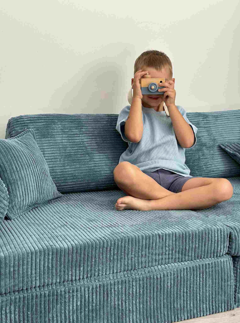 Design4Kids XL Spielsofa Cord Puero