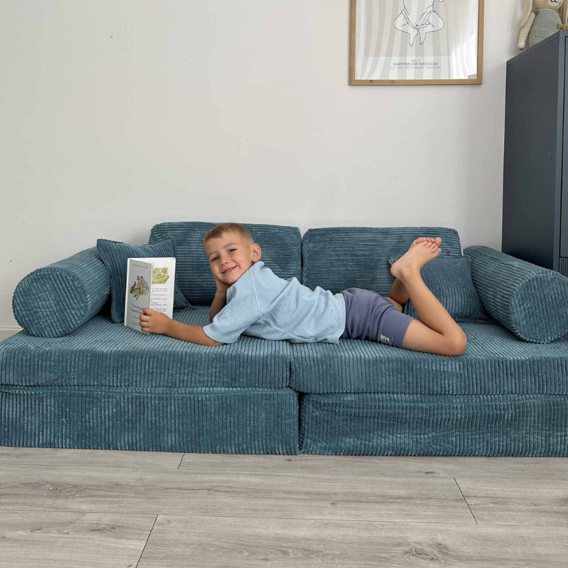 Design4Kids XL Spielsofa Cord Puero