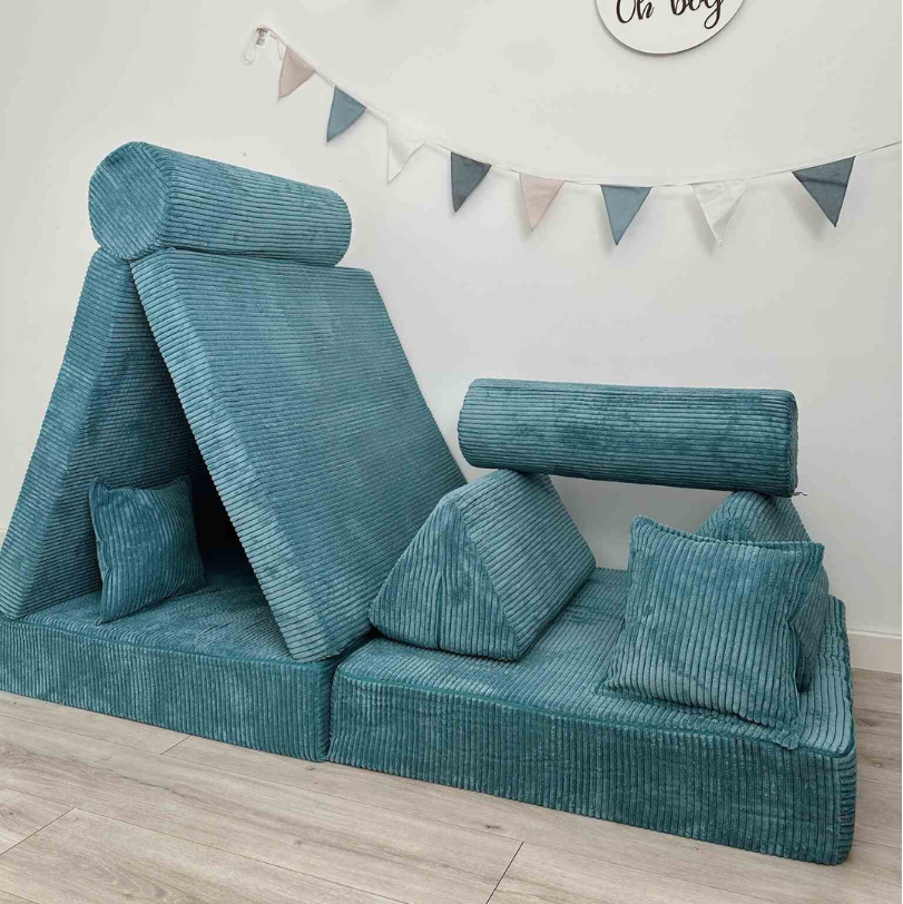 Design4Kids XL Spielsofa Cord Puero