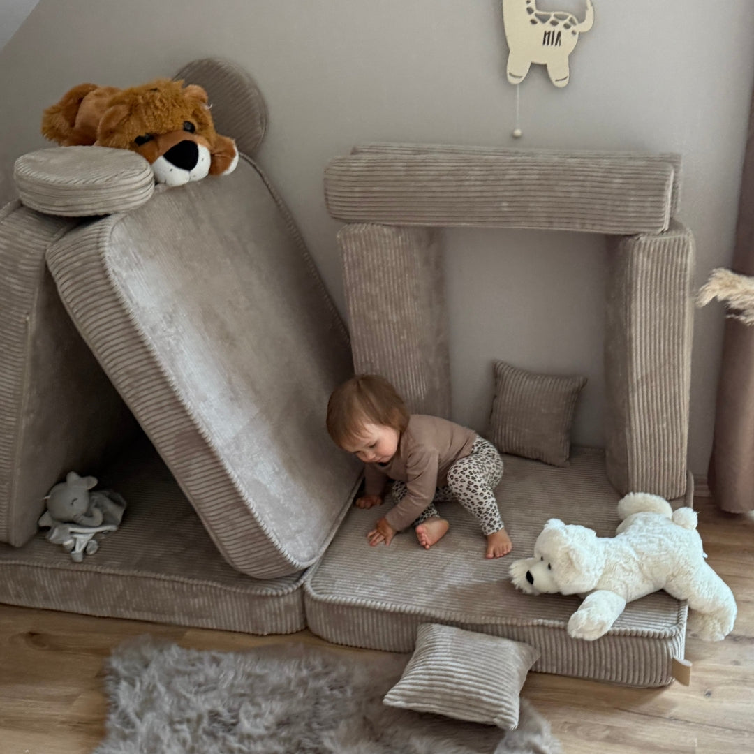 Design4Kids Spielsofa Jewel Cord