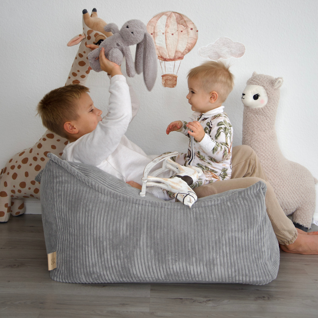 Design4Kids Kinder-Sitzsack Jewel Cord als Sessel
