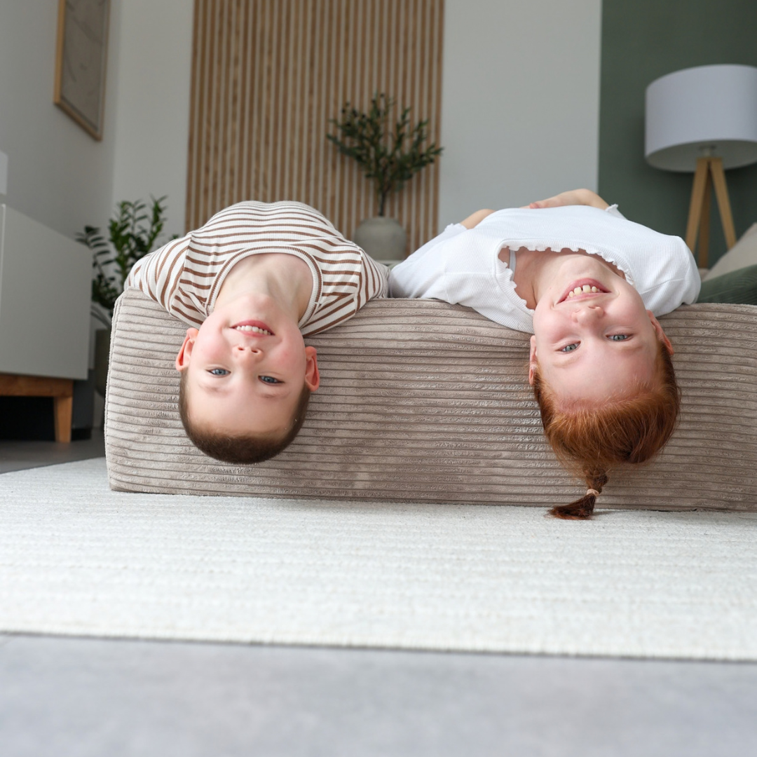 Design4Kids XXL Hüpfpolster Cord Grande - 86x86 cm