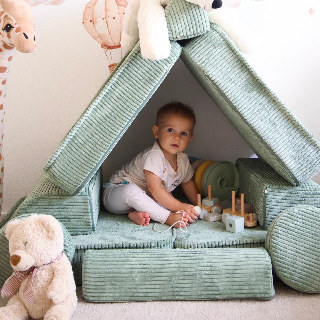 Design4Kids Mini Spielsofa Jewel Cord Plus