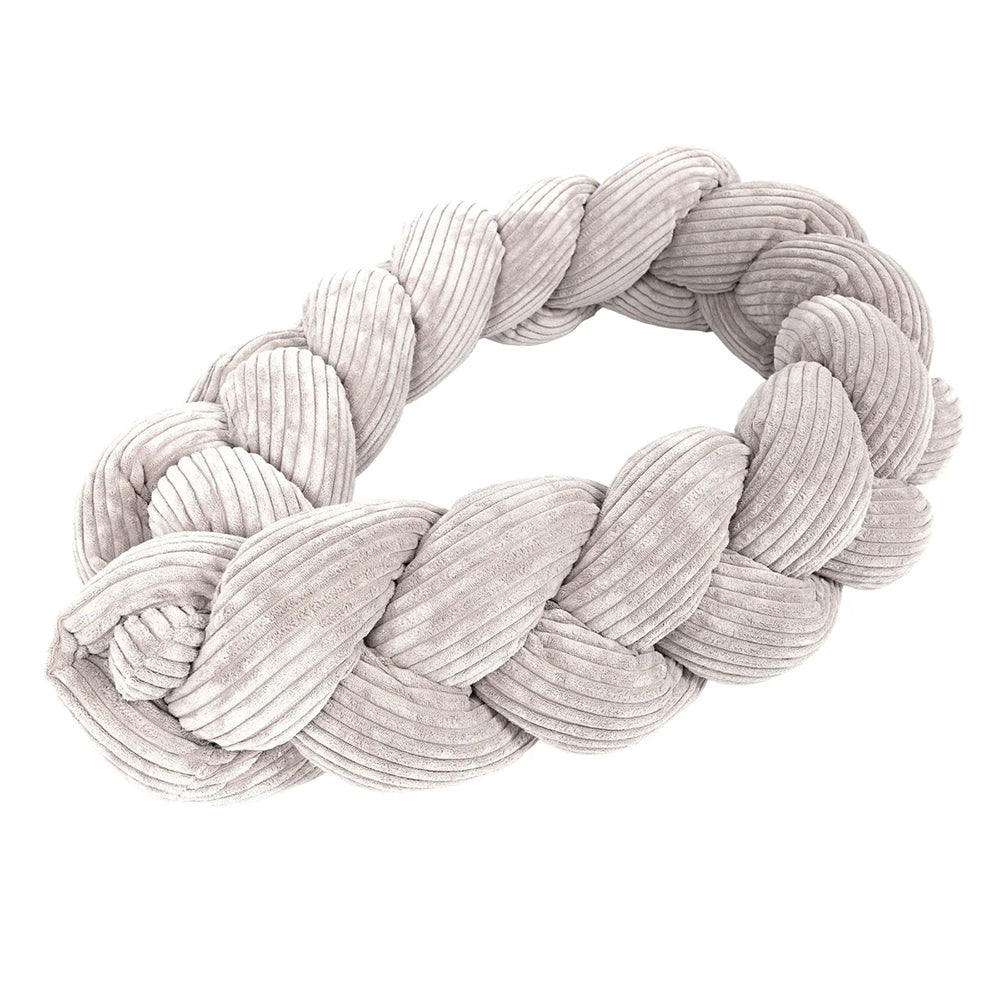 Design4Kids geflochtene Bettschlange Jewel aus Cord-Stoff (1,50 - 3,00 m)