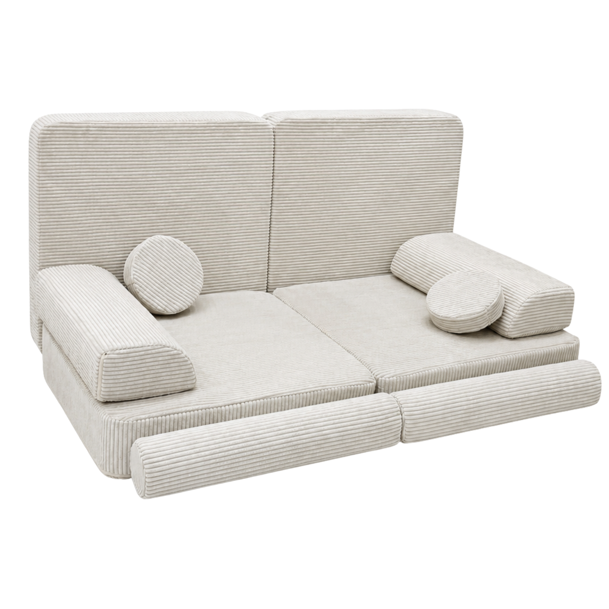 Design4Kids Spielsofa Jewel Cord Puero Smart