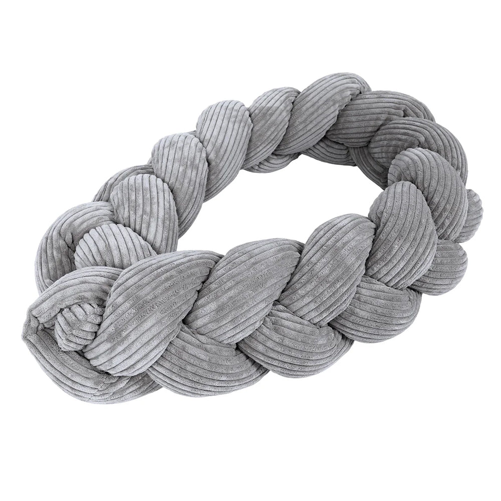 Design4Kids geflochtene Bettschlange Jewel aus Cord-Stoff (1,50 - 3,00 m)