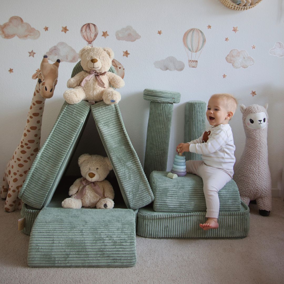 Design4Kids Mini Spielsofa Jewel Cord Plus