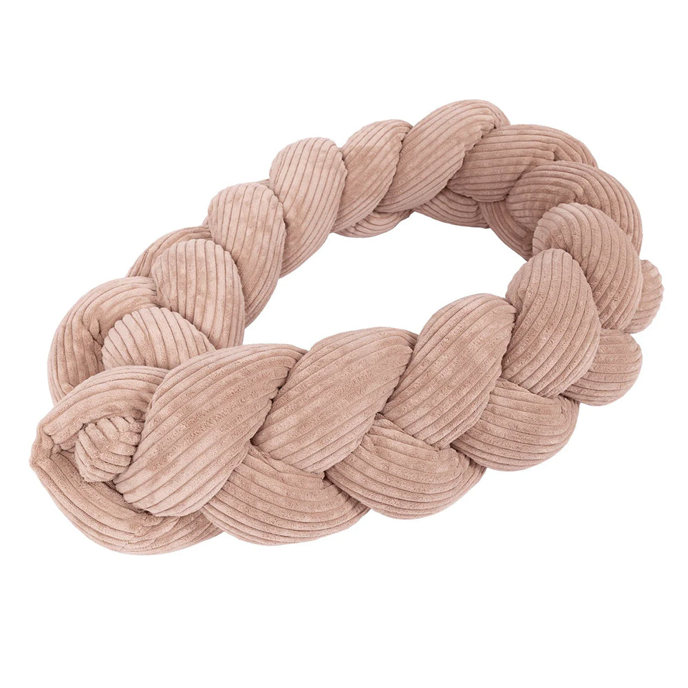 Design4Kids geflochtene Bettschlange Jewel aus Cord-Stoff (1,50 - 3,00 m)