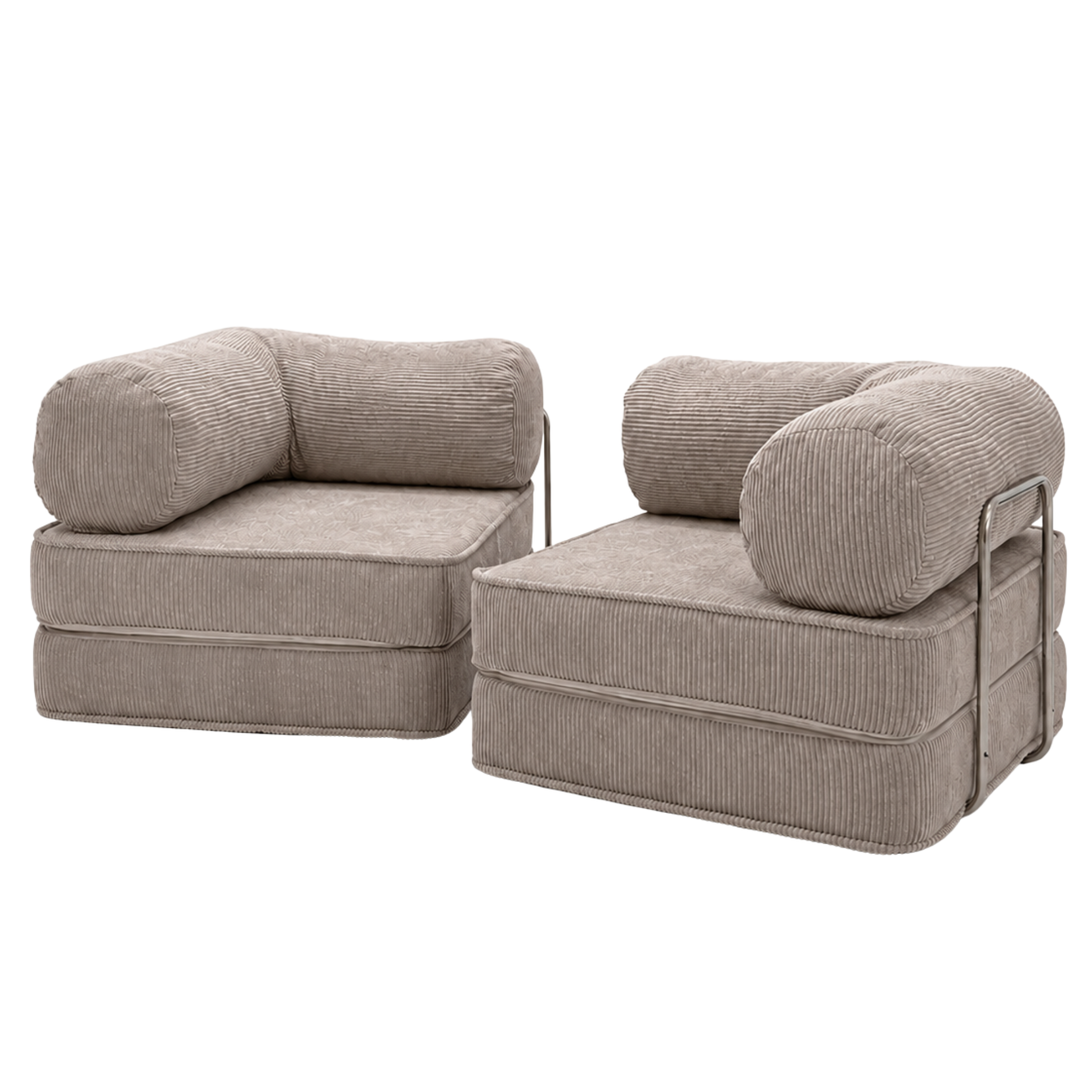 Design4Kids Family Sofa Duo 2-Sitzer Jewel Cord 200