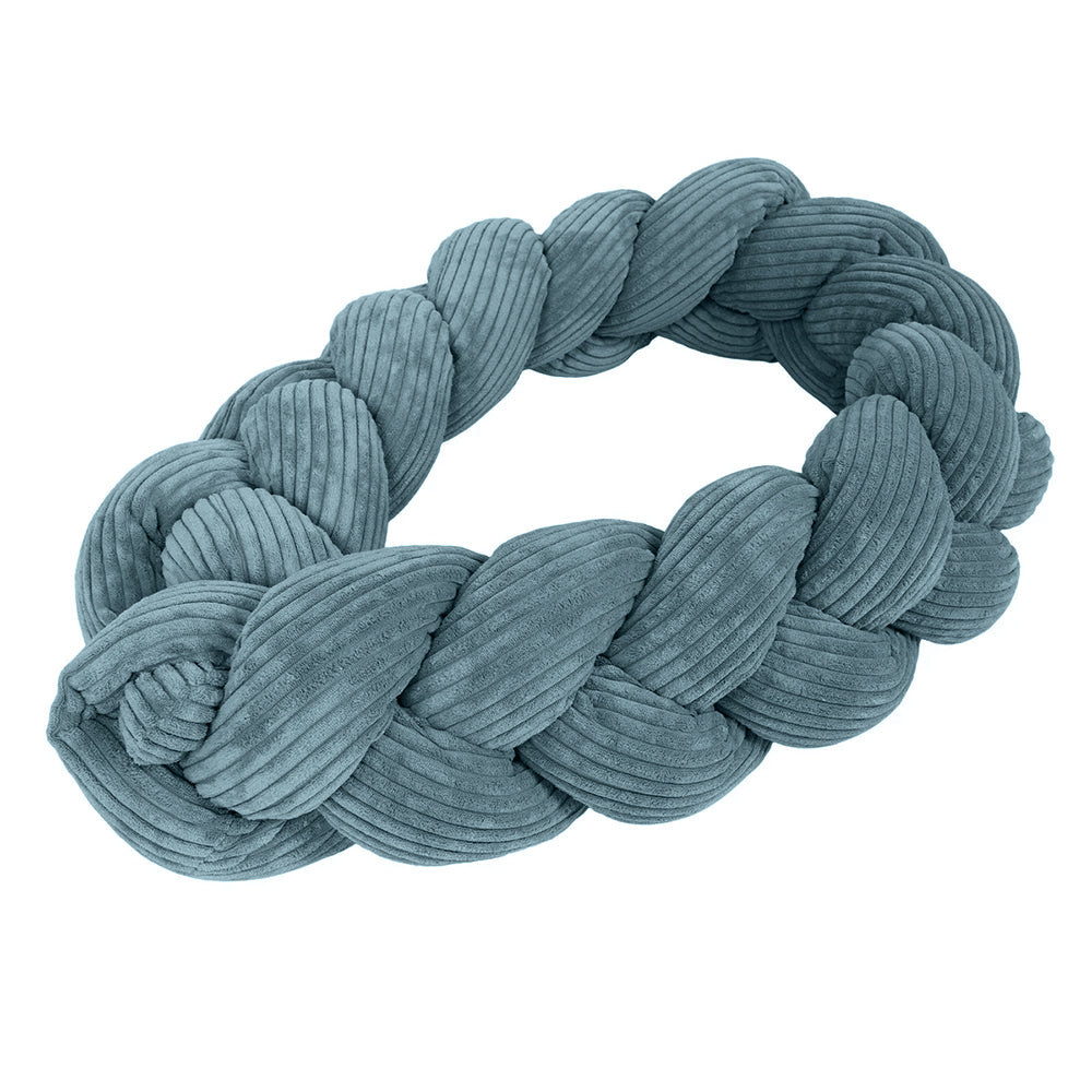 Design4Kids geflochtene Bettschlange Jewel aus Cord-Stoff (1,50 - 3,00 m)
