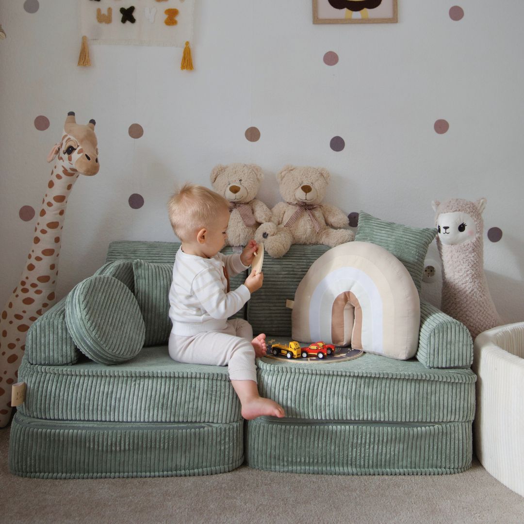 Design4Kids Mini Spielsofa Jewel Cord Plus