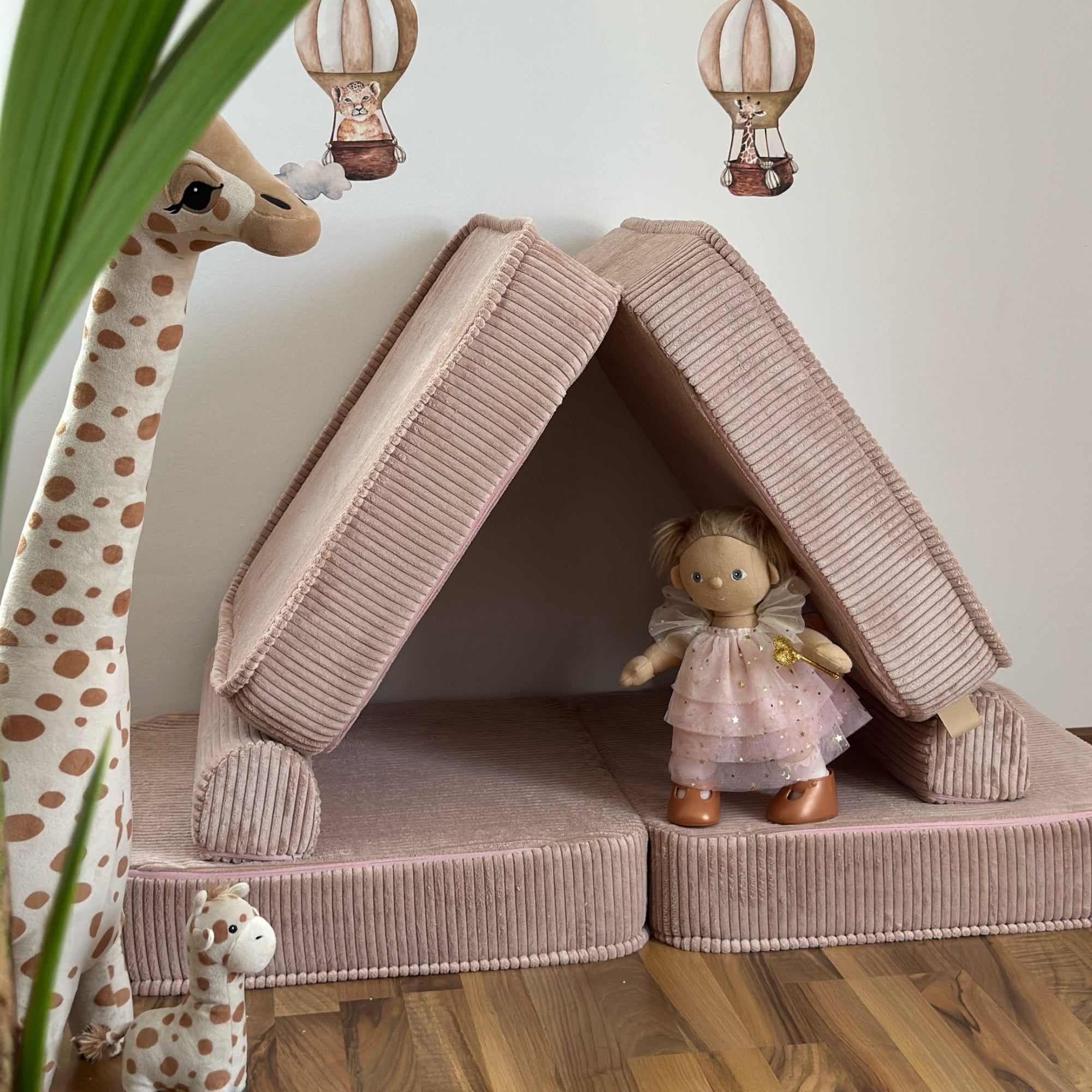 Design4Kids Mini Spielsofa Jewel Cord Max