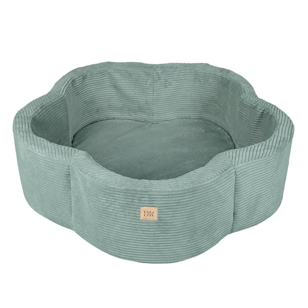 Design4Kids Bällebad Blume Jewel Cord mit Spielmatte, 200 Bälle - eigene Farbauswahl