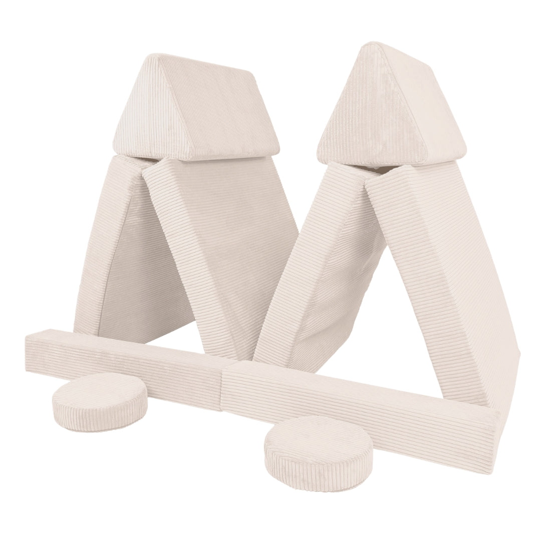 Design4Kids XXL Spielsofa Cord Grande - vanilla beige