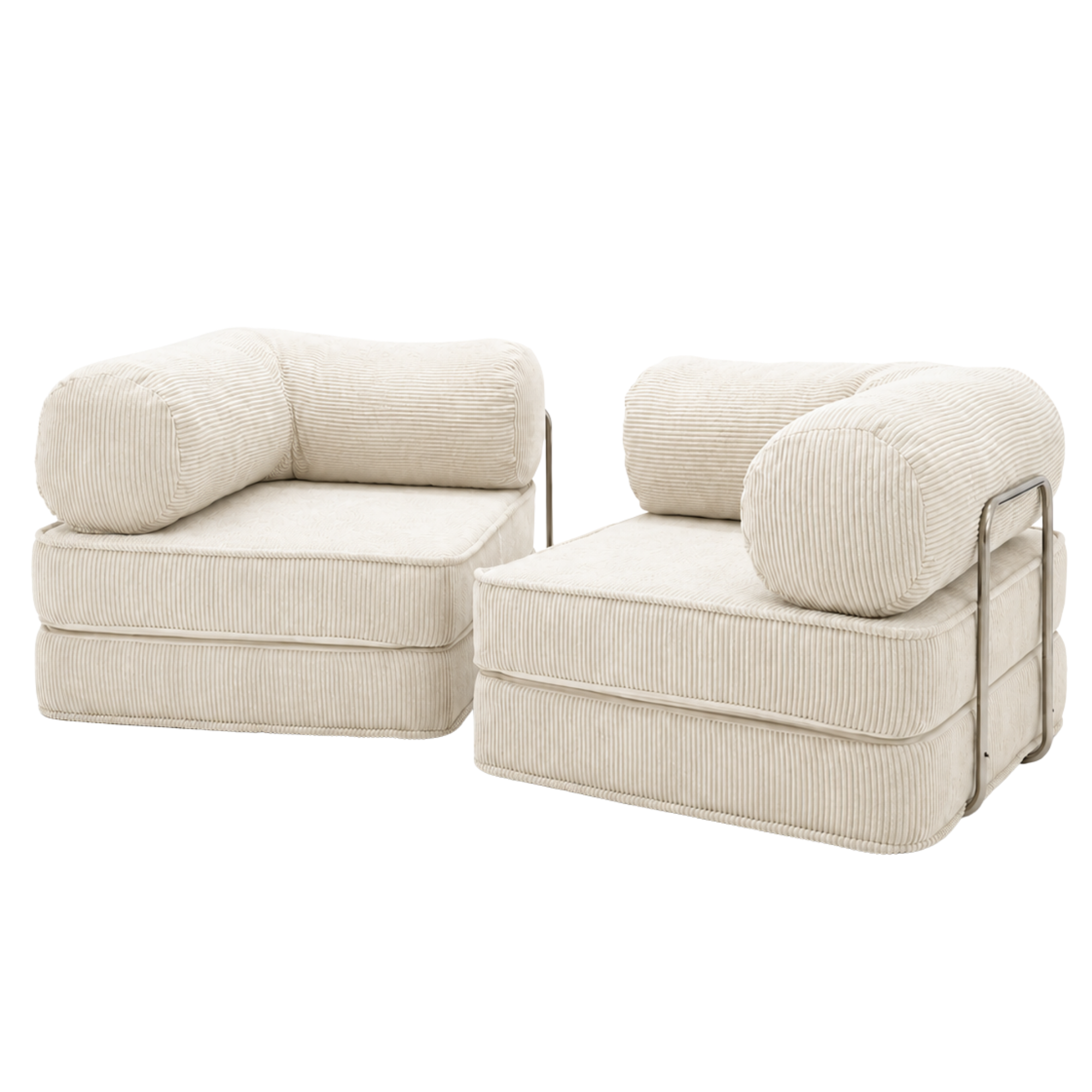 Design4Kids Family Sofa Duo 2-Sitzer Jewel Cord 200