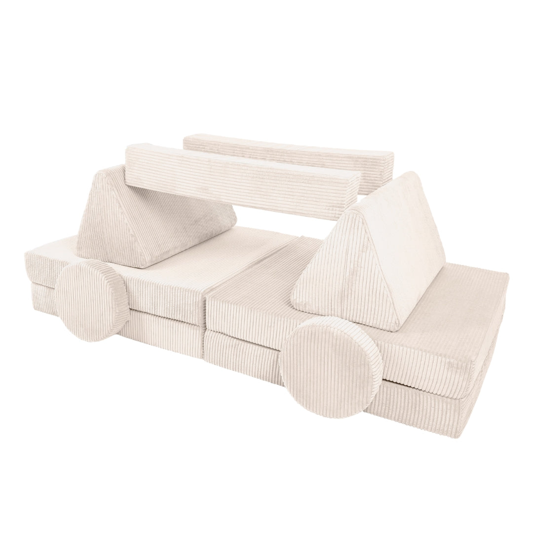 Design4Kids XXL Spielsofa Cord Grande - vanilla beige