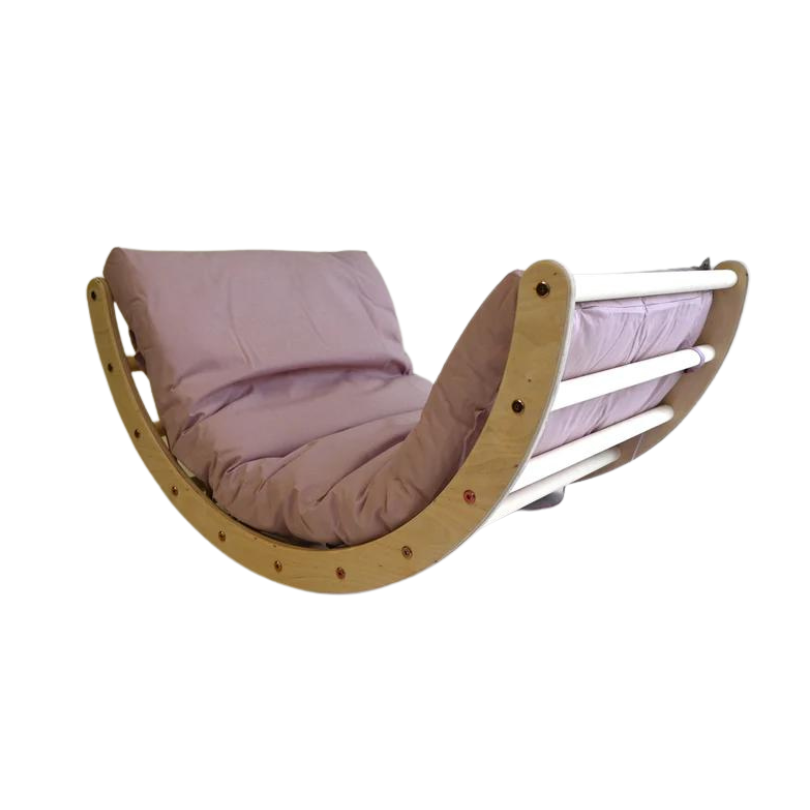 Design4Kids Montessori Kletterset Tarsier - Pikler-Kletterdreieck mit Rutsche und Kletterbogen