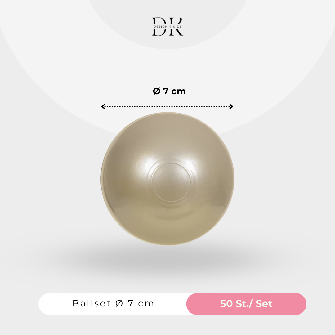 Design4Kids Bällebad Jewel 90x30cm Cord, 200 Bälle - eigene Farbauswahl