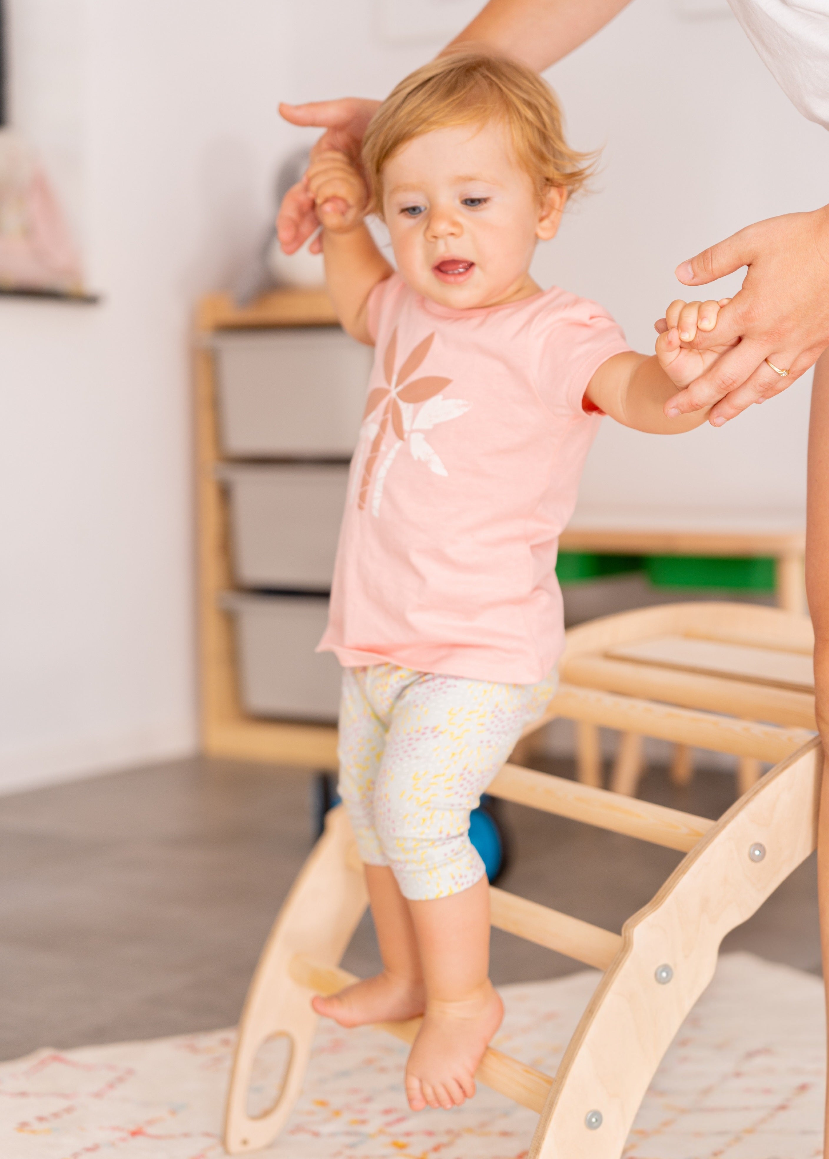 Design4Kids Montessori Balancewippe/Kletterbogen M