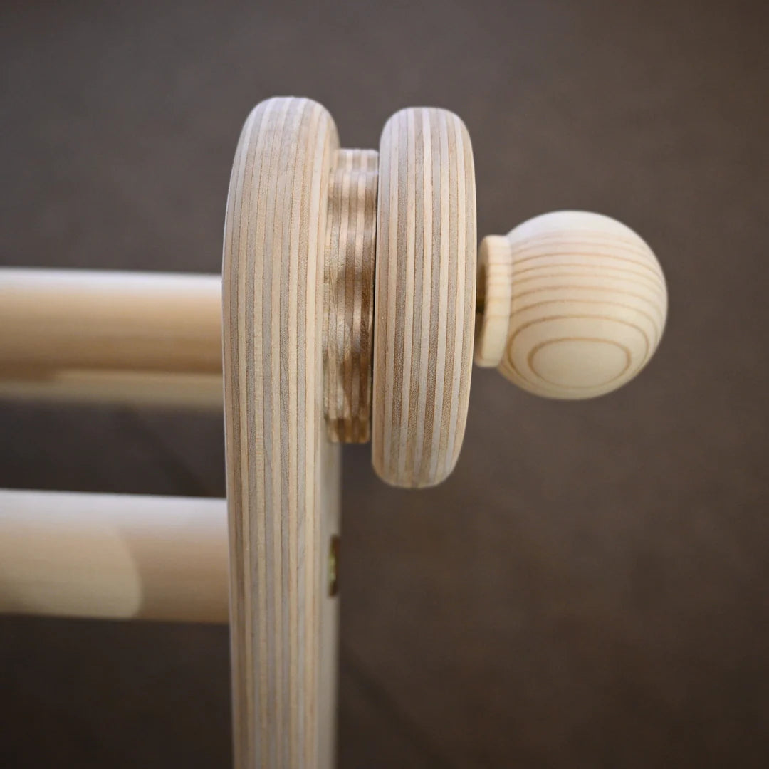 Design4Kids Montessori Kletterset Galagos - Pikler Kletterdreieck mit Rutsche und Kletterbogen