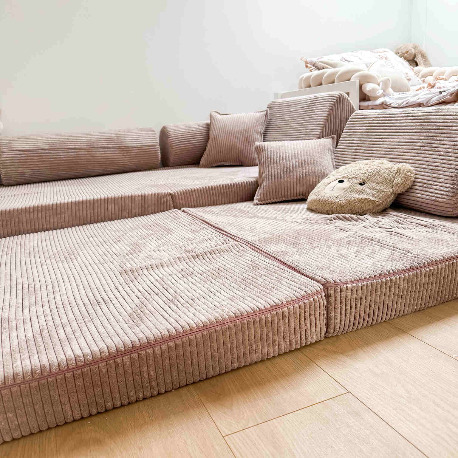Design4Kids XL Spielsofa Cord Puero