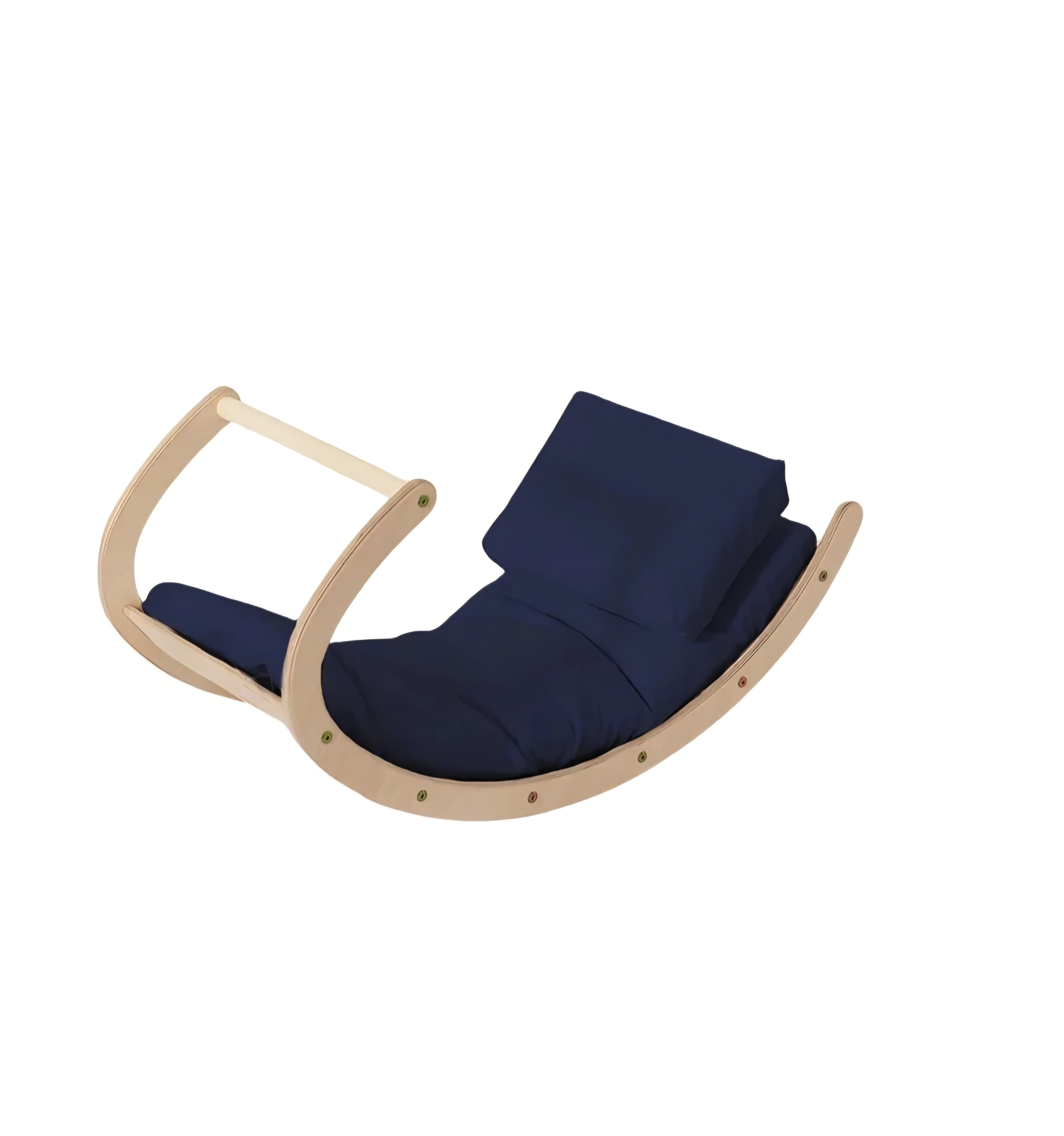 Design4Kids Wippkissen aus Baumwolle mit Kopfkissen für Indri