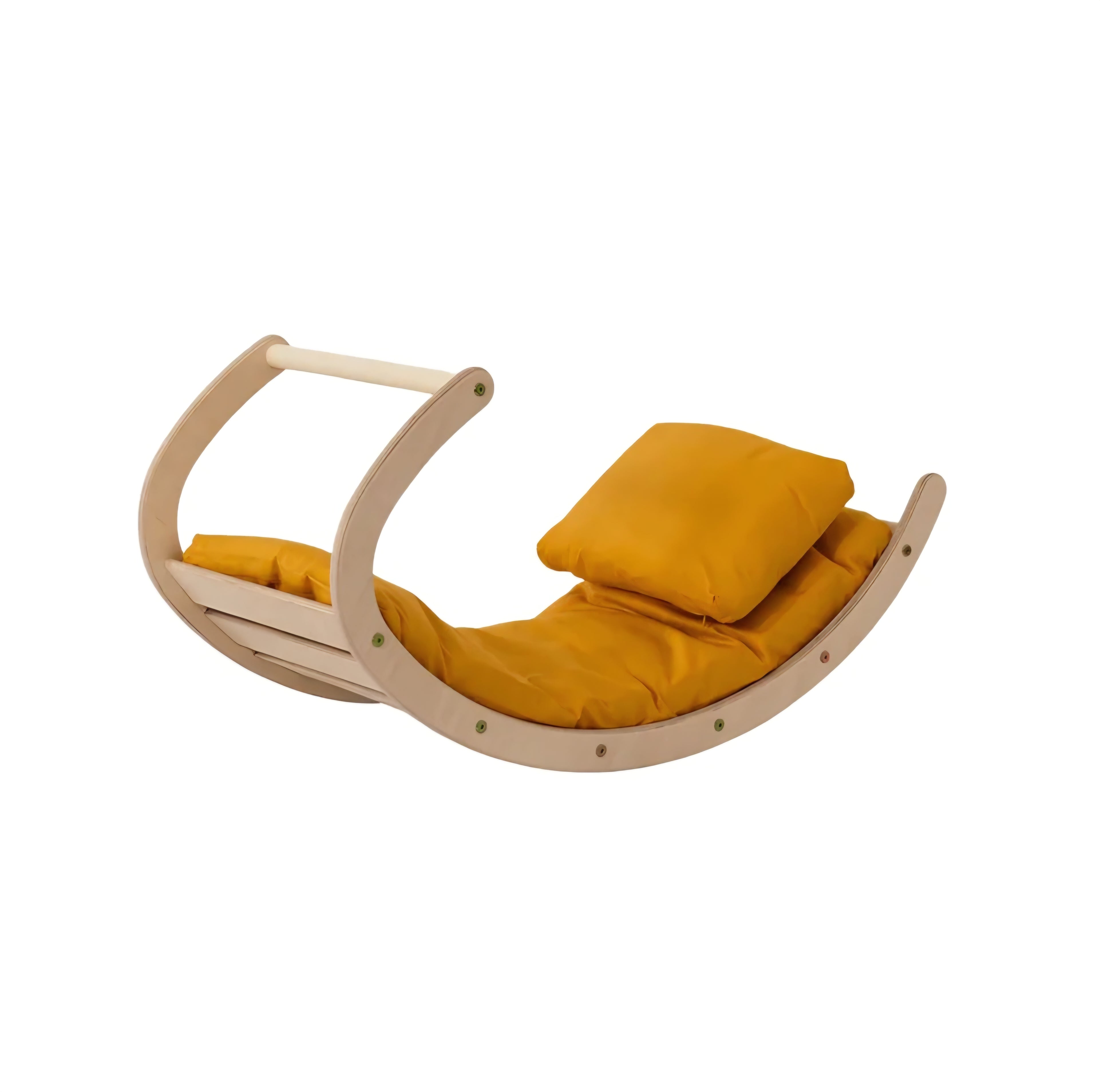 Design4Kids Wippkissen aus Baumwolle mit Kopfkissen für Indri