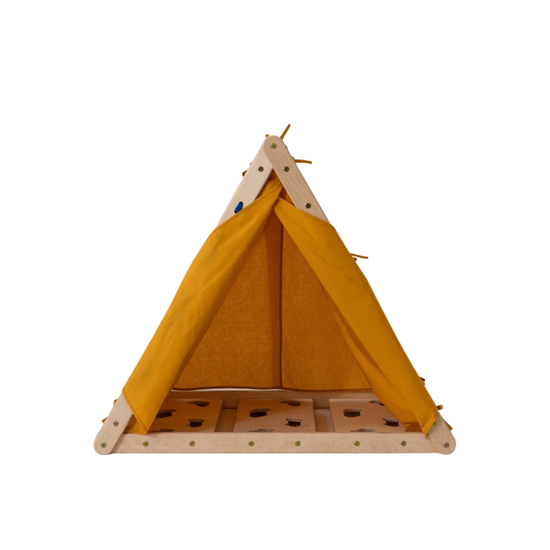 Design4Kids Baumwollzelt/Fuchsbau für Kletterdreieck Lemur/ Katta/ Indri