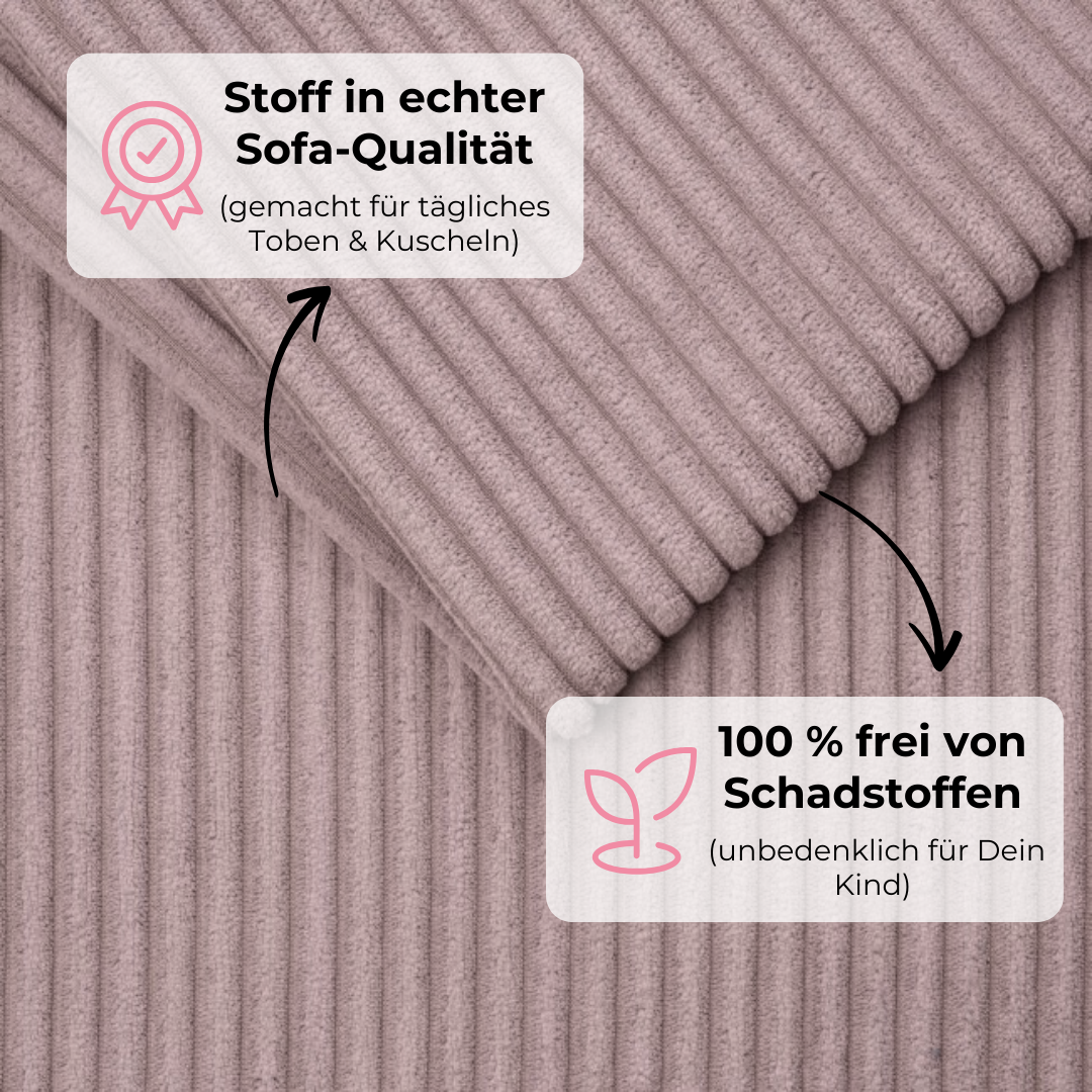 Design4Kids XXL Spielsofa Cord Grande