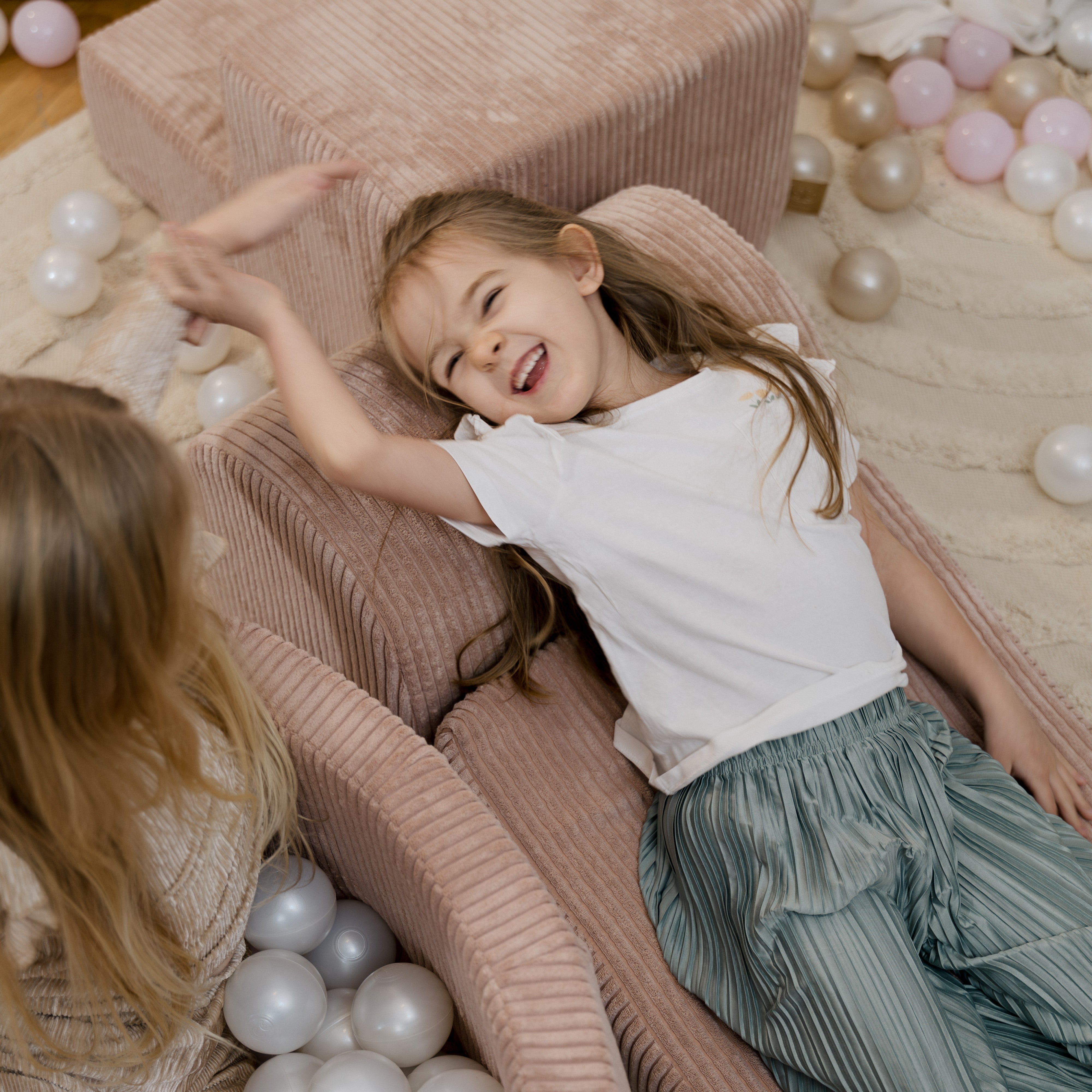 Design4Kids Schaumspielset Jewel Cord mit 3 Elementen - blushed rose