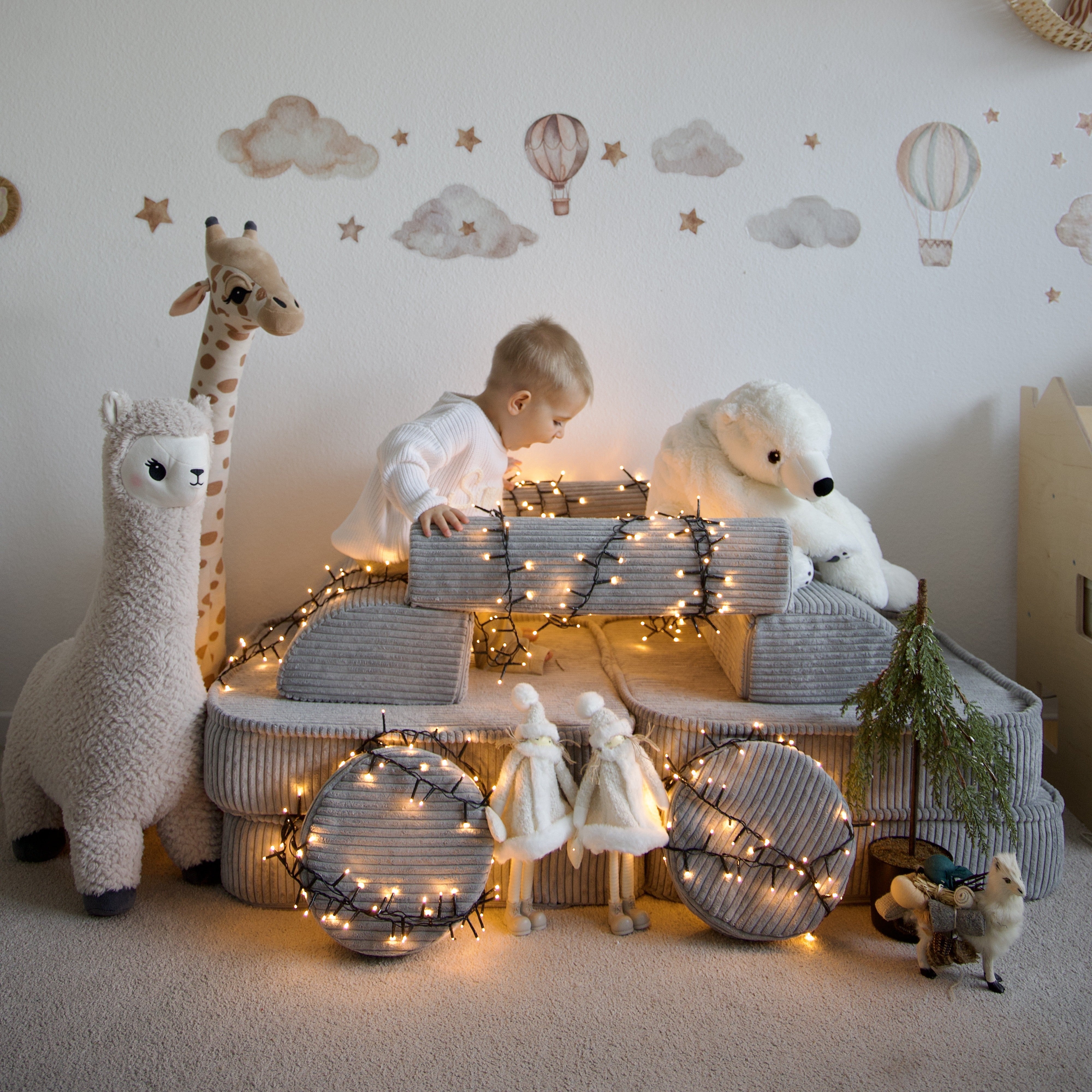 Design4Kids Mini Spielsofa Jewel Cord Plus