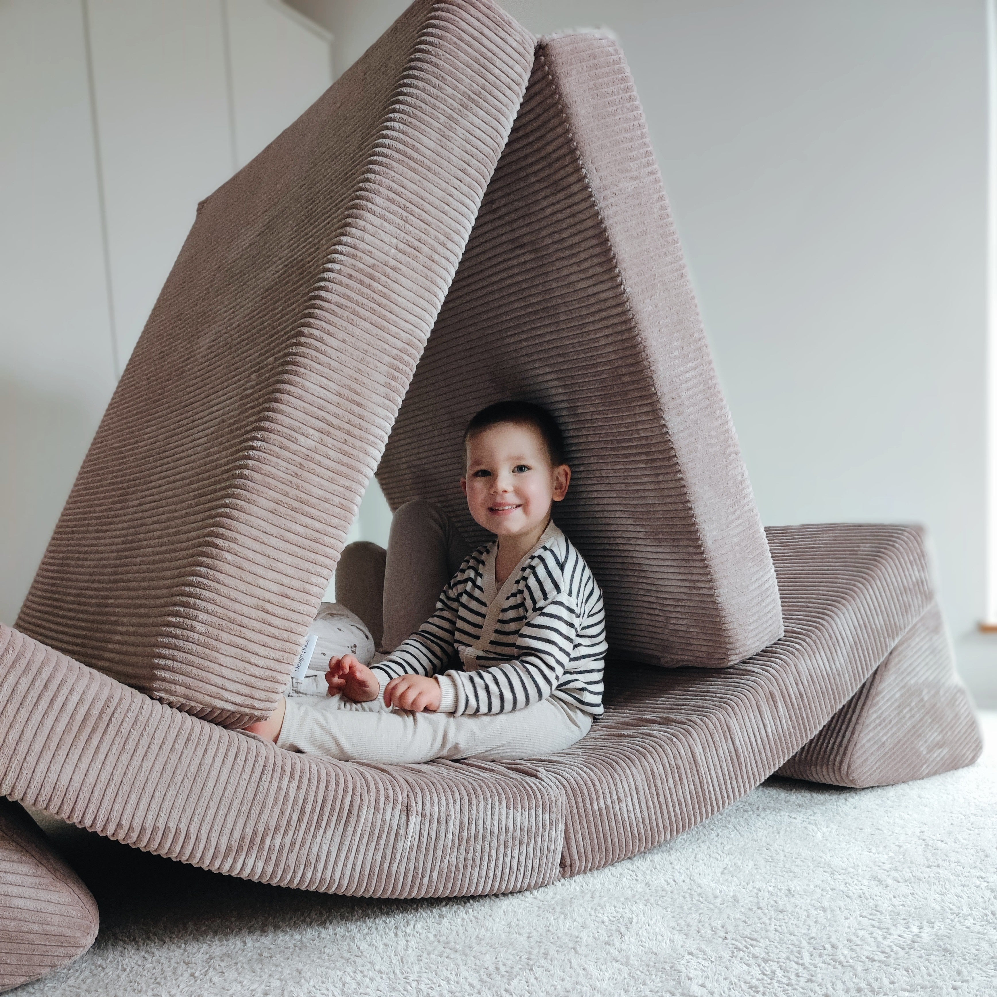 Design4Kids XXL Spielsofa Cord Grande Classic