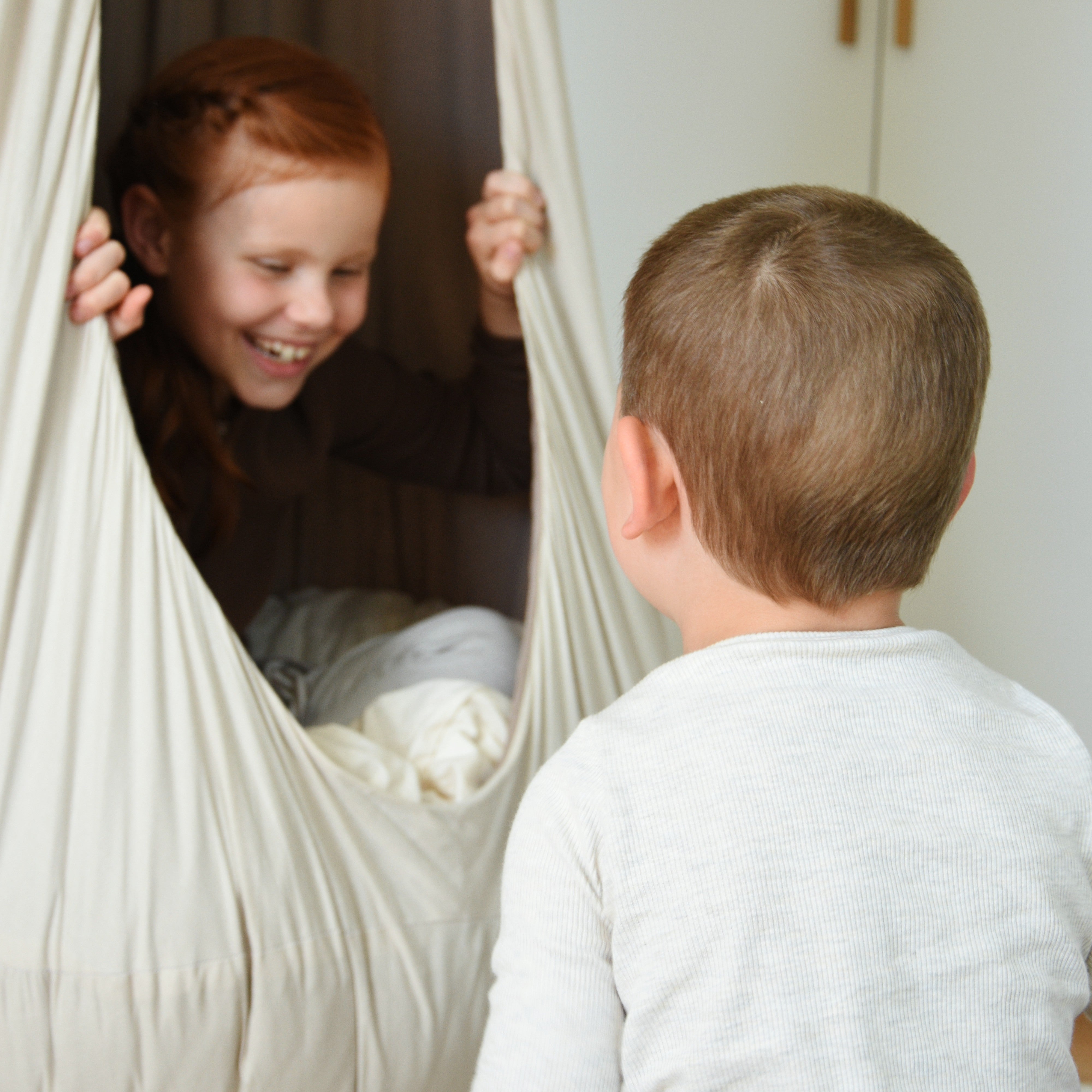 Design4Kids Hängesessel Cocoon Caramel Marshmallow - beige