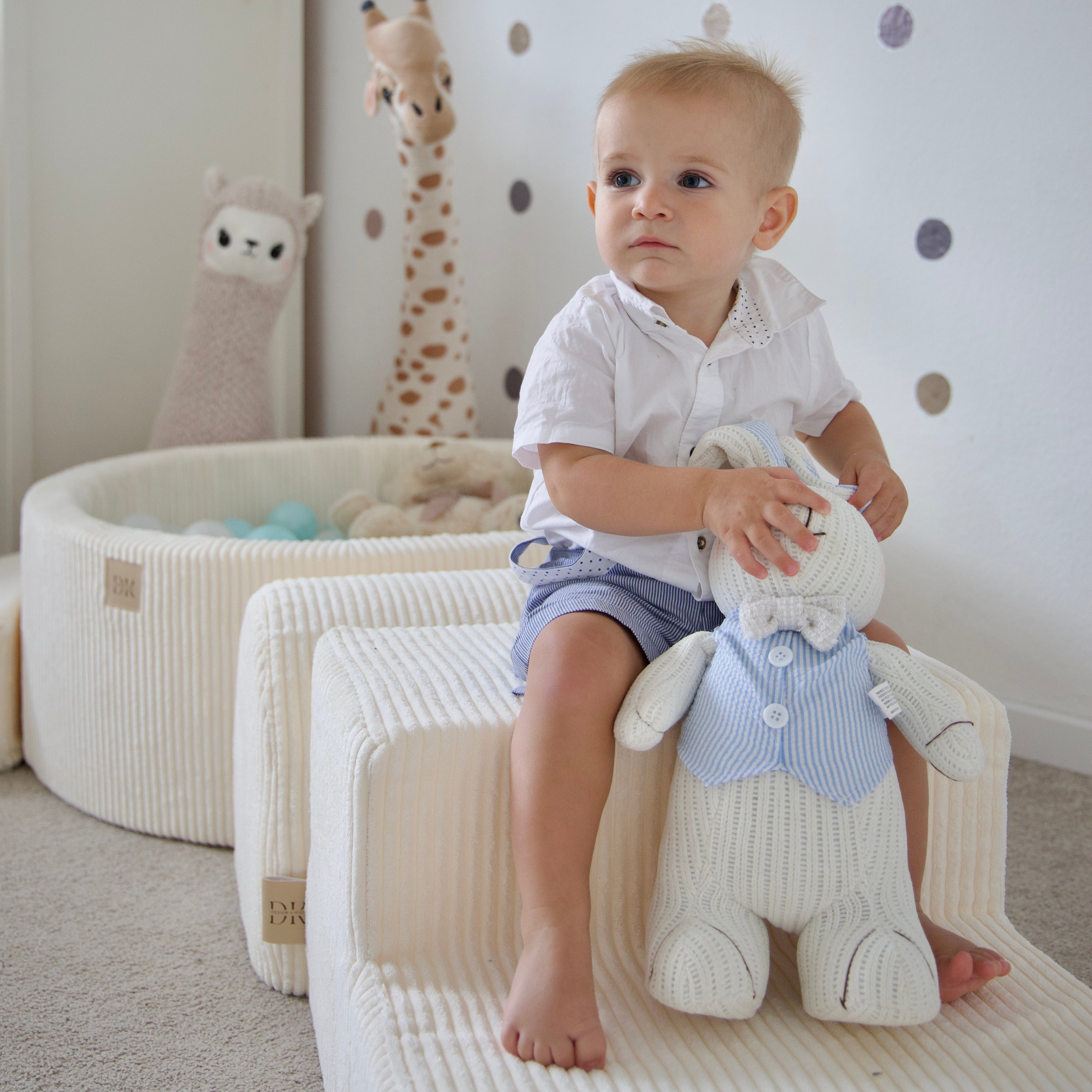 Design4Kids Schaumspielset Jewel Cord mit Bällebad, 200 Bälle - eigene Farbauswahl