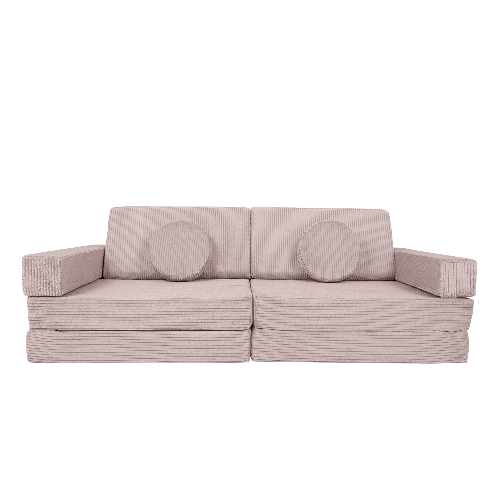 Design4Kids XXL Spielsofa Cord Grande - vintage rose