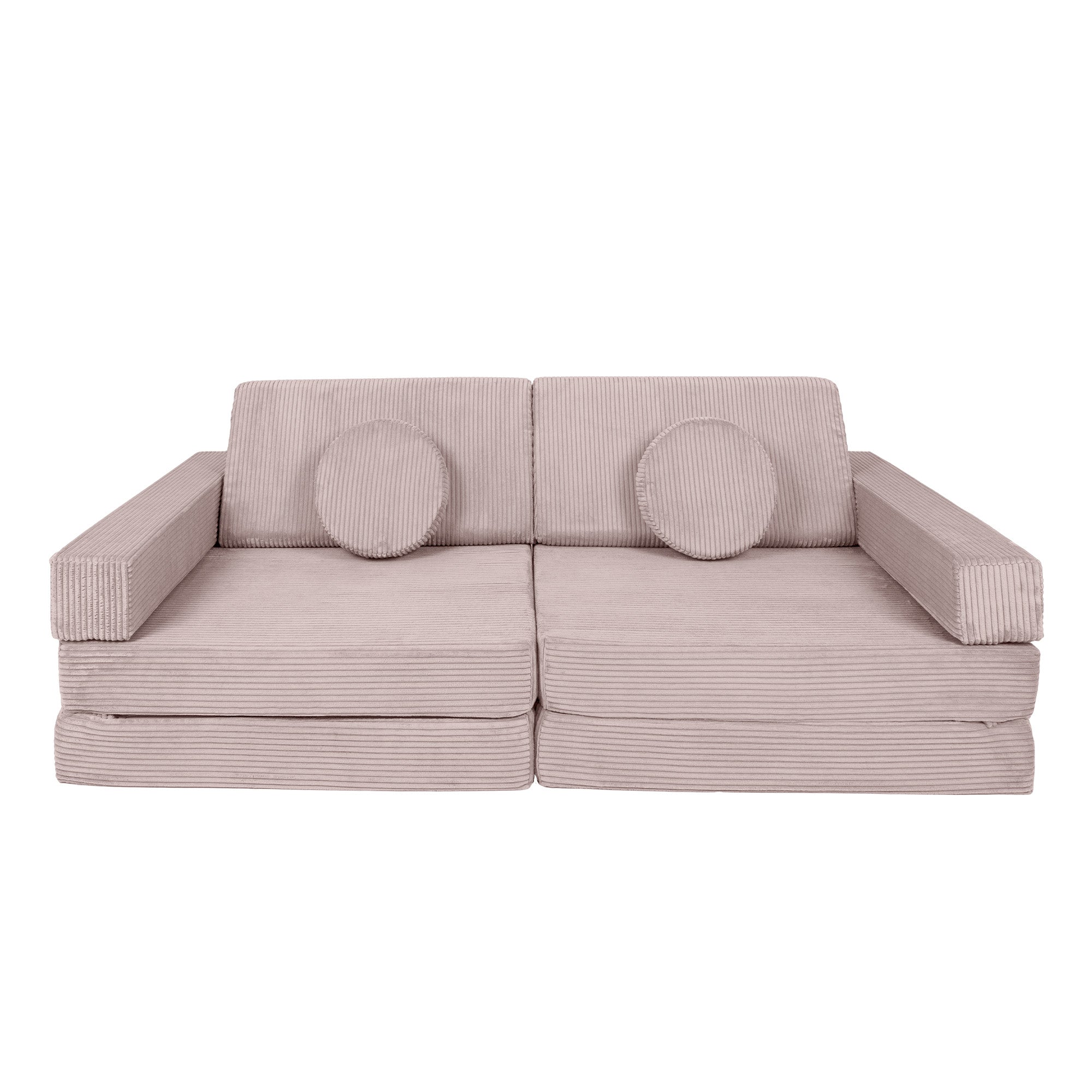 Design4Kids XXL Spielsofa Cord Grande - vintage rose