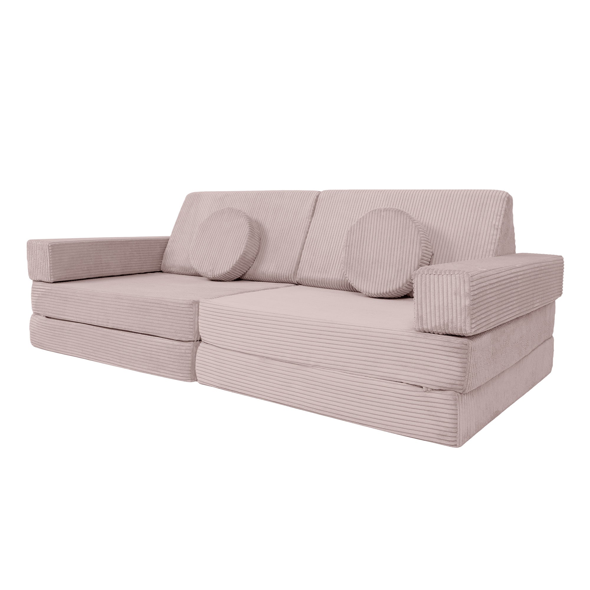 Design4Kids XXL Spielsofa Cord Grande - vintage rose