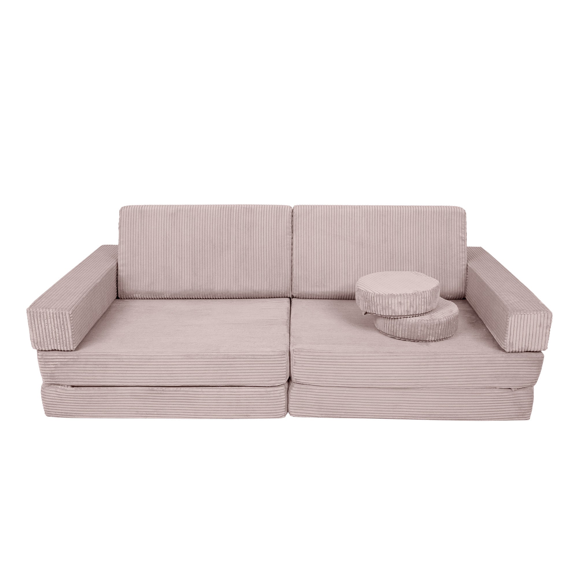 Design4Kids XXL Spielsofa Cord Grande - vintage rose
