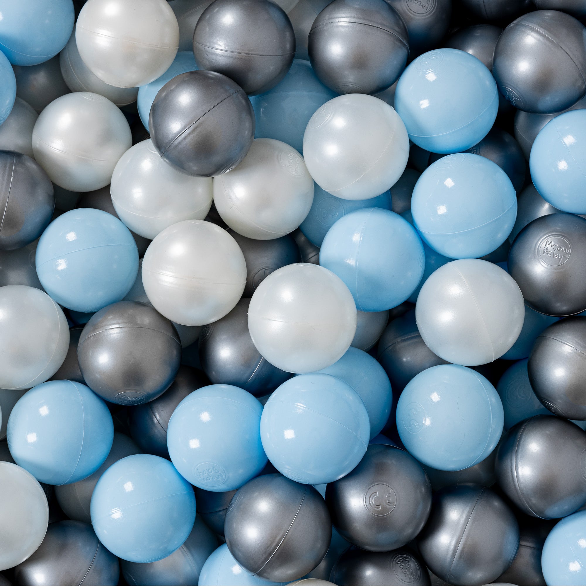 Design4Kids Bällebad Jewel 90x30cm Cord, 200 Bälle - eigene Farbauswahl