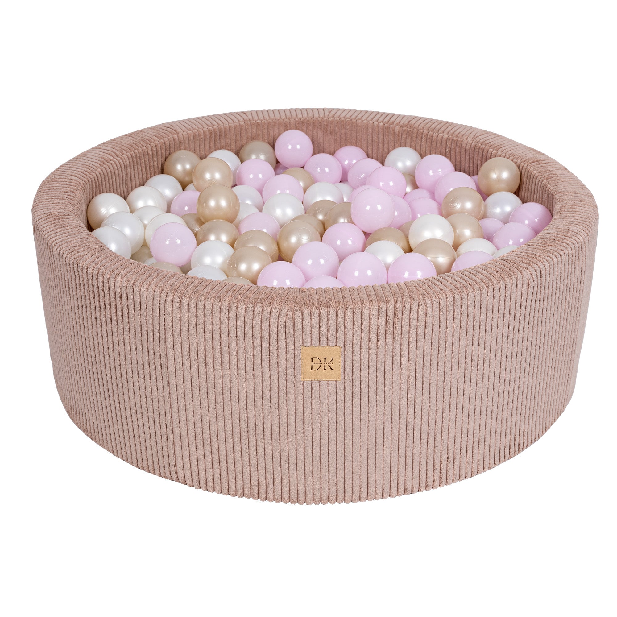 Design4Kids Schaumspielset Jewel Cord mit Bällebad, 200 Bälle - eigene Farbauswahl