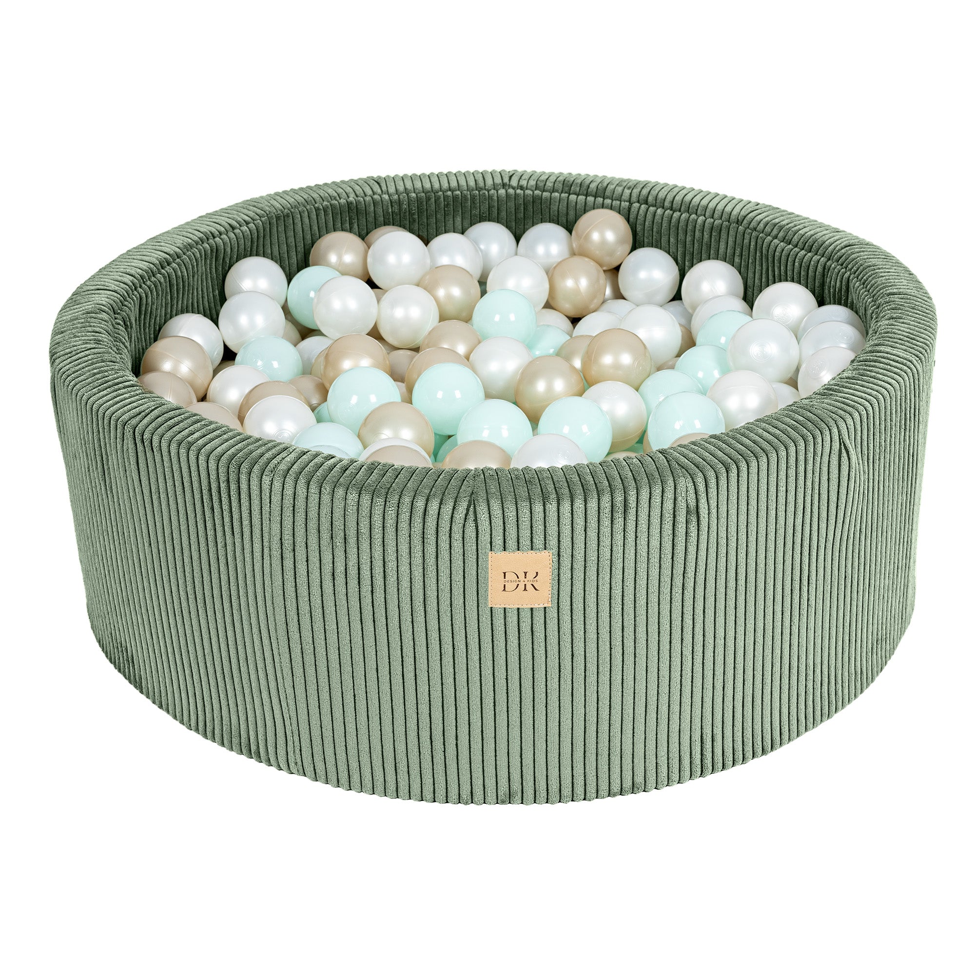 Design4Kids Schaumspielset Jewel Cord mit Bällebad, 200 Bälle - eigene Farbauswahl