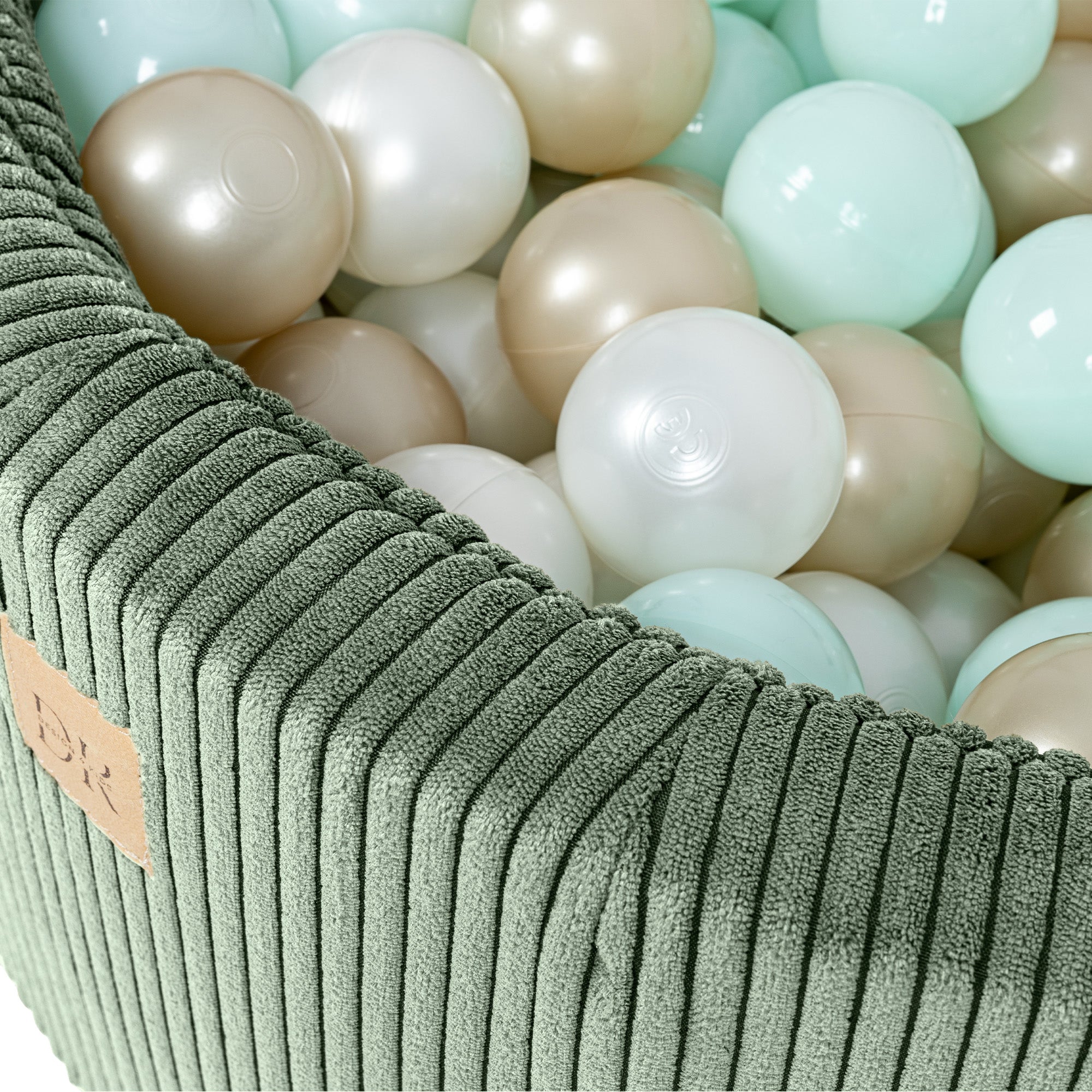 Design4Kids Schaumspielset Jewel Cord mit Bällebad, 200 Bälle - eigene Farbauswahl