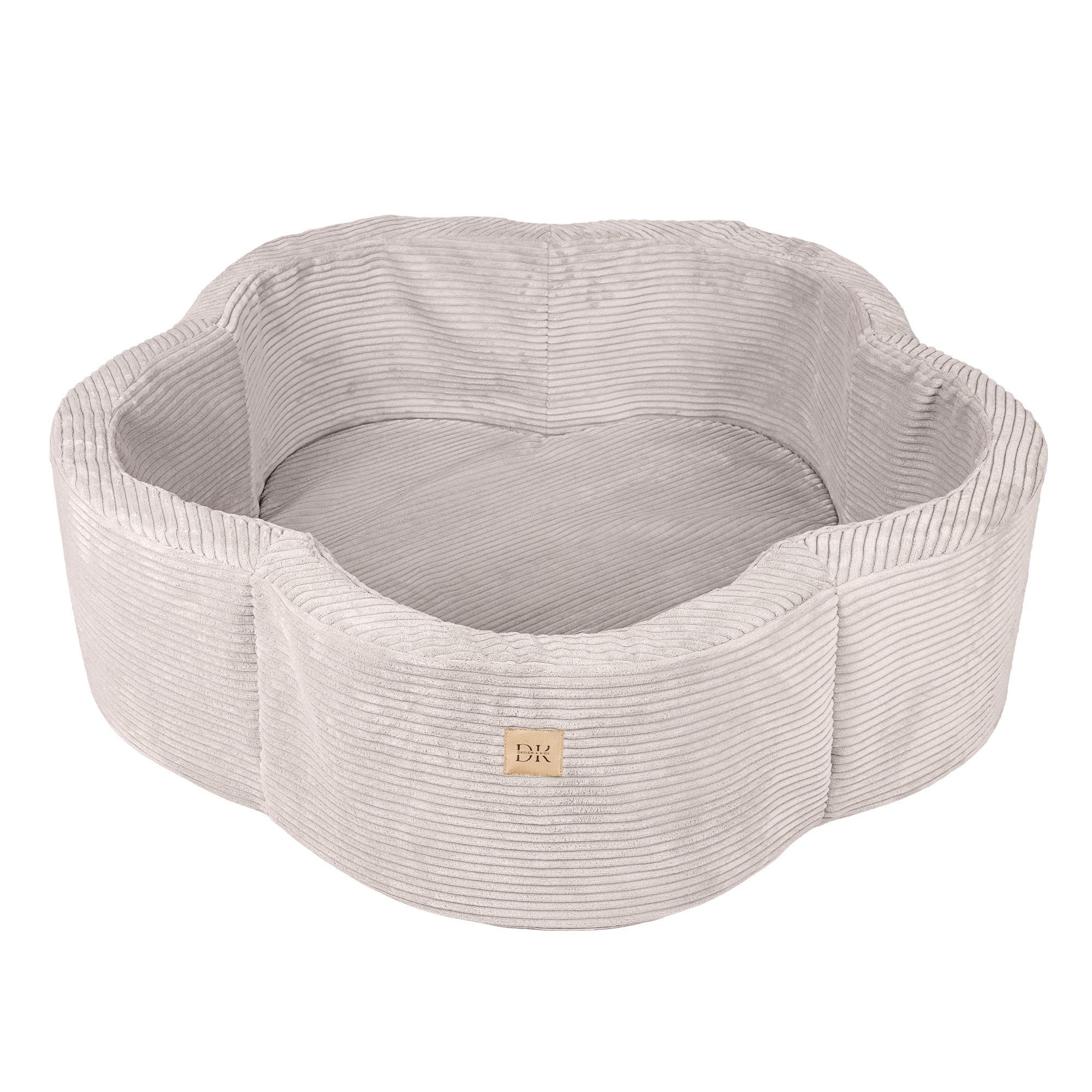 Design4Kids Bällebad Blume Cord, 200 Bälle