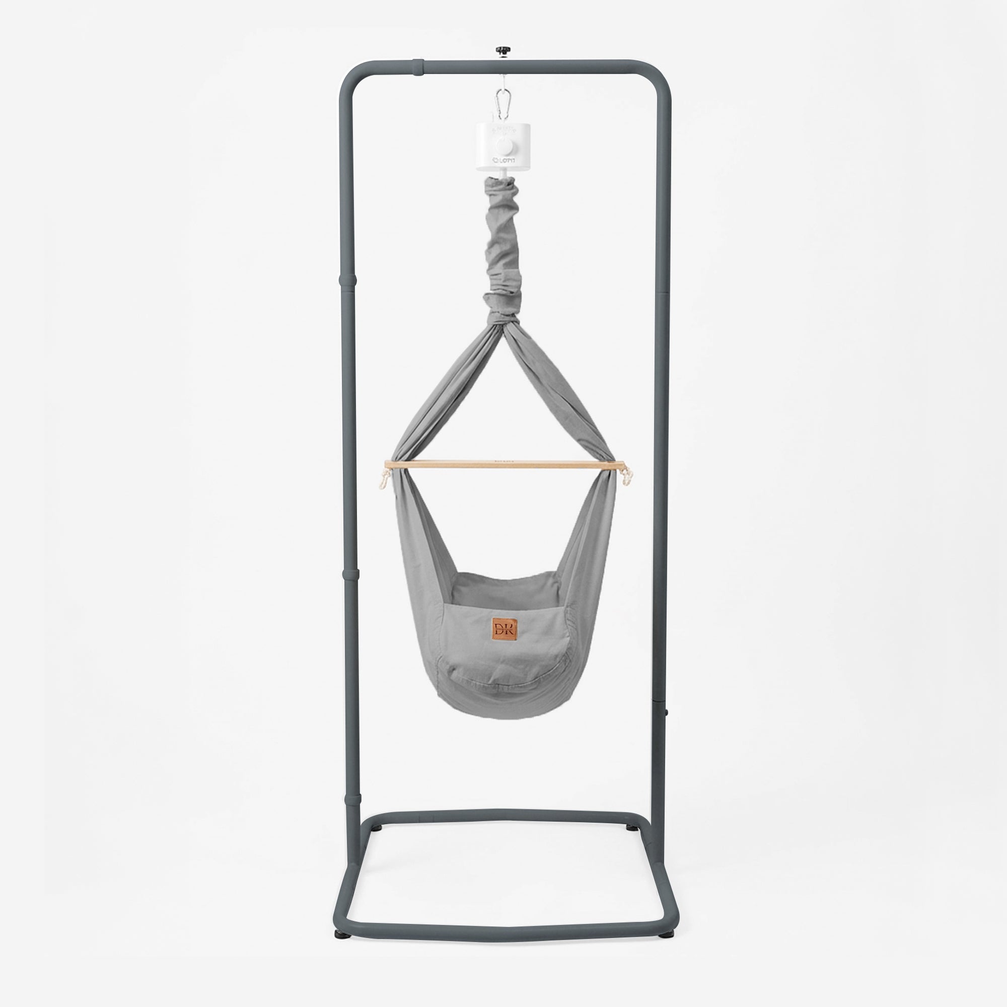Design4Kids Federwiege Baby Classic, Bio-Baumwolle mit Motor & Komfort-Gestell