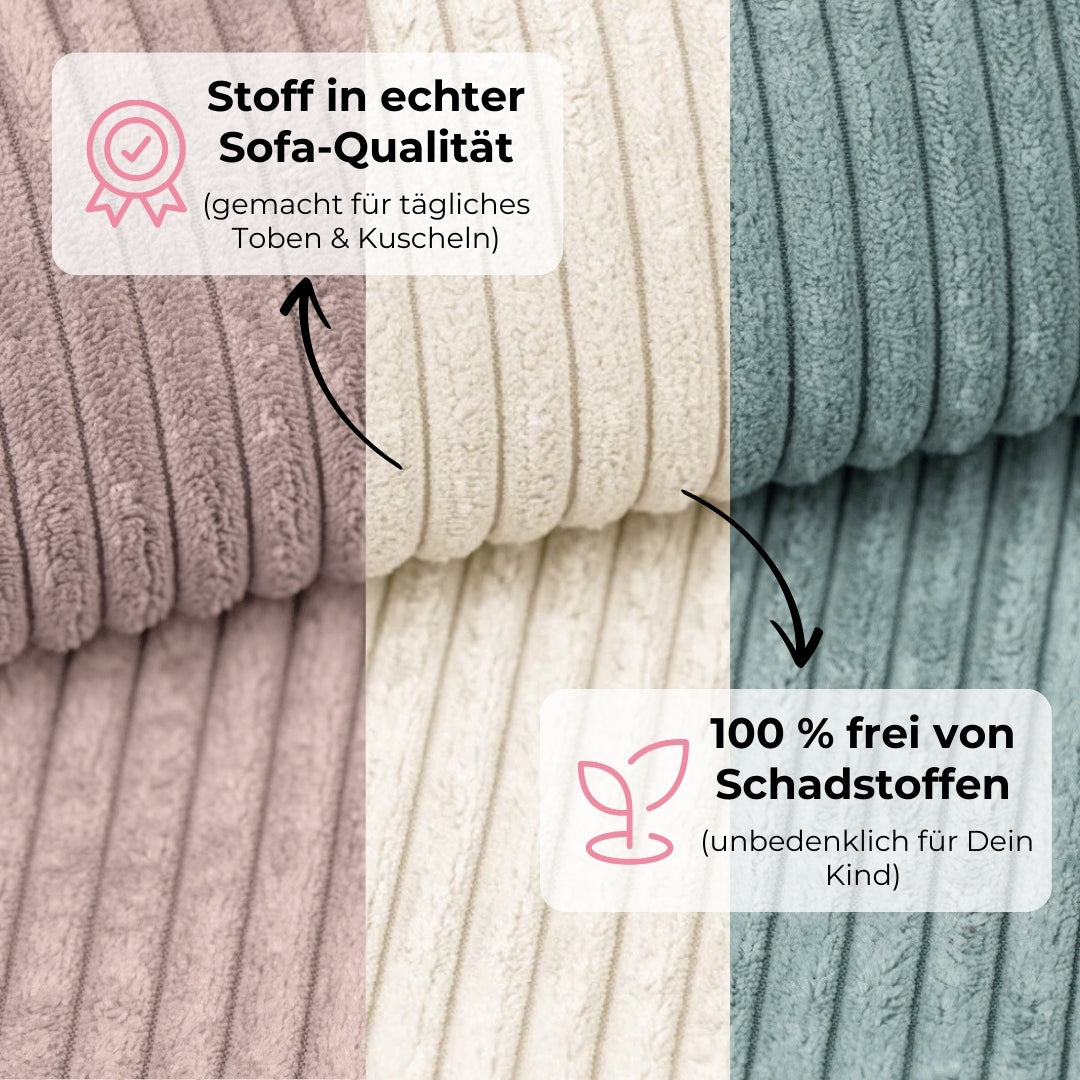 Design4Kids Spielsofa Cord Petit