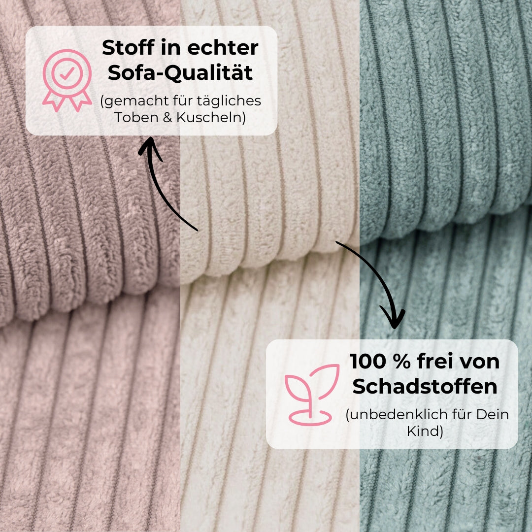 Design4Kids Spielsofa Cord Petit