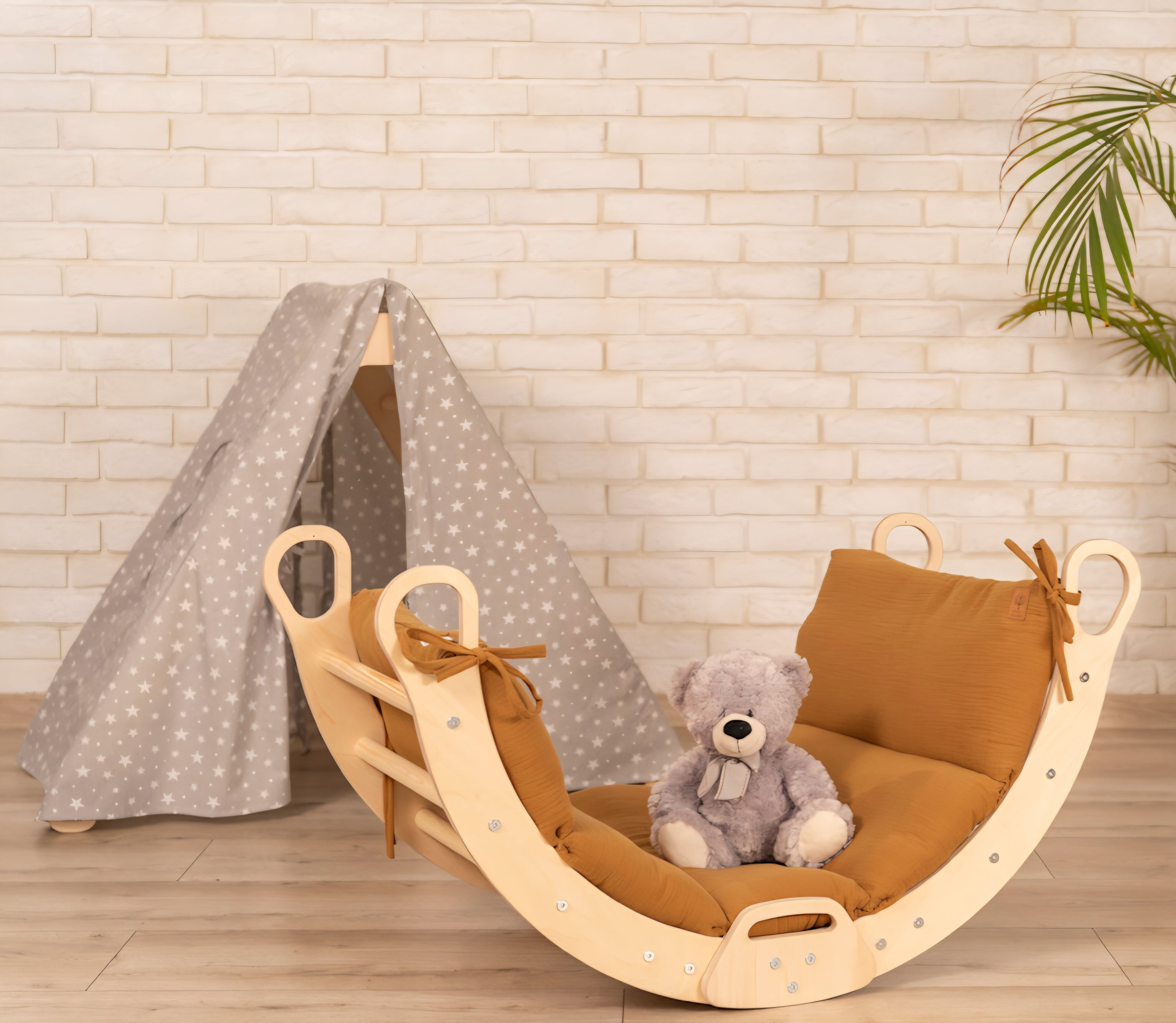 Design4Kids Wippkissen für Montessori Balancewippe M/L