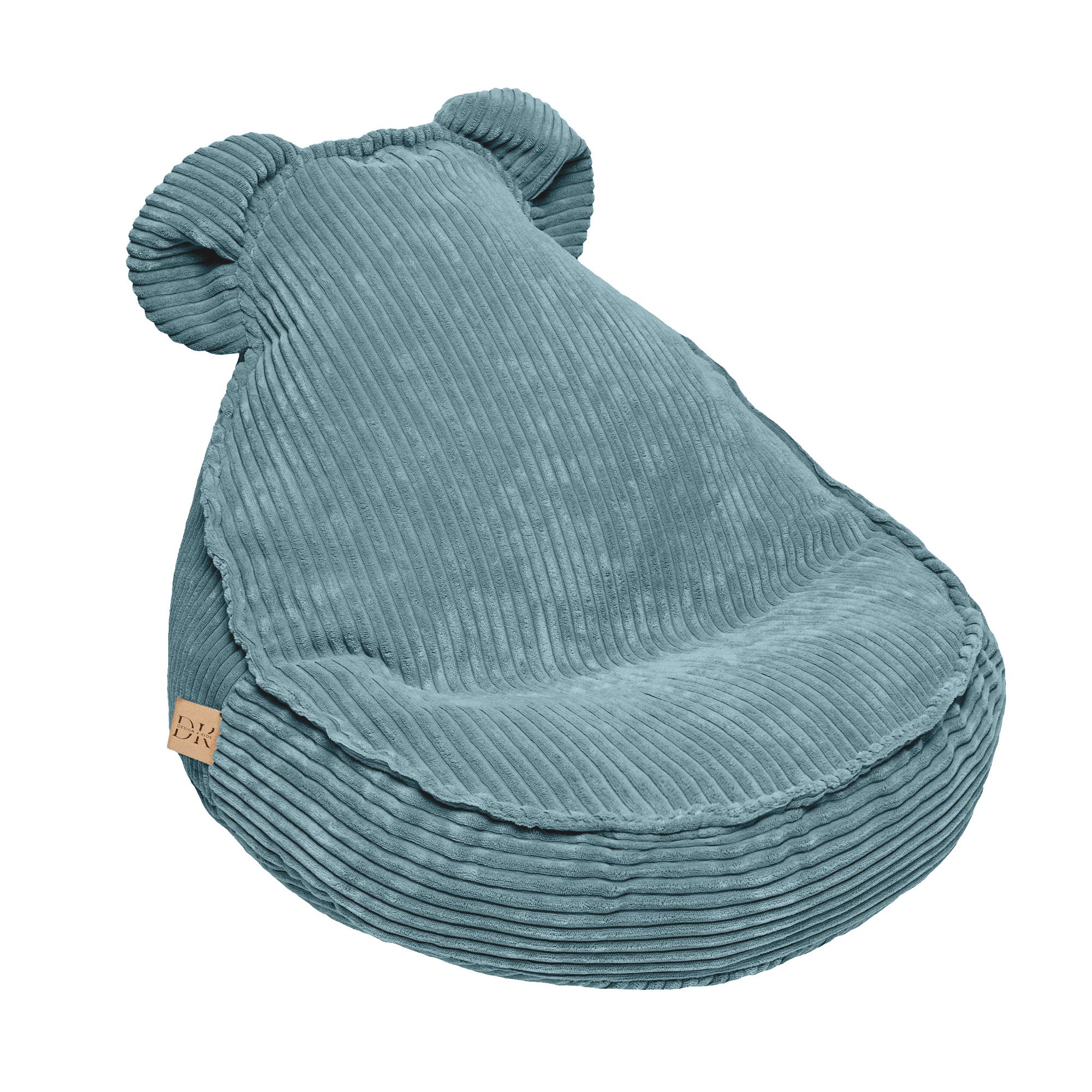 Design4Kids Kinder-Sitzsack Jewel Cord im Bär-Design