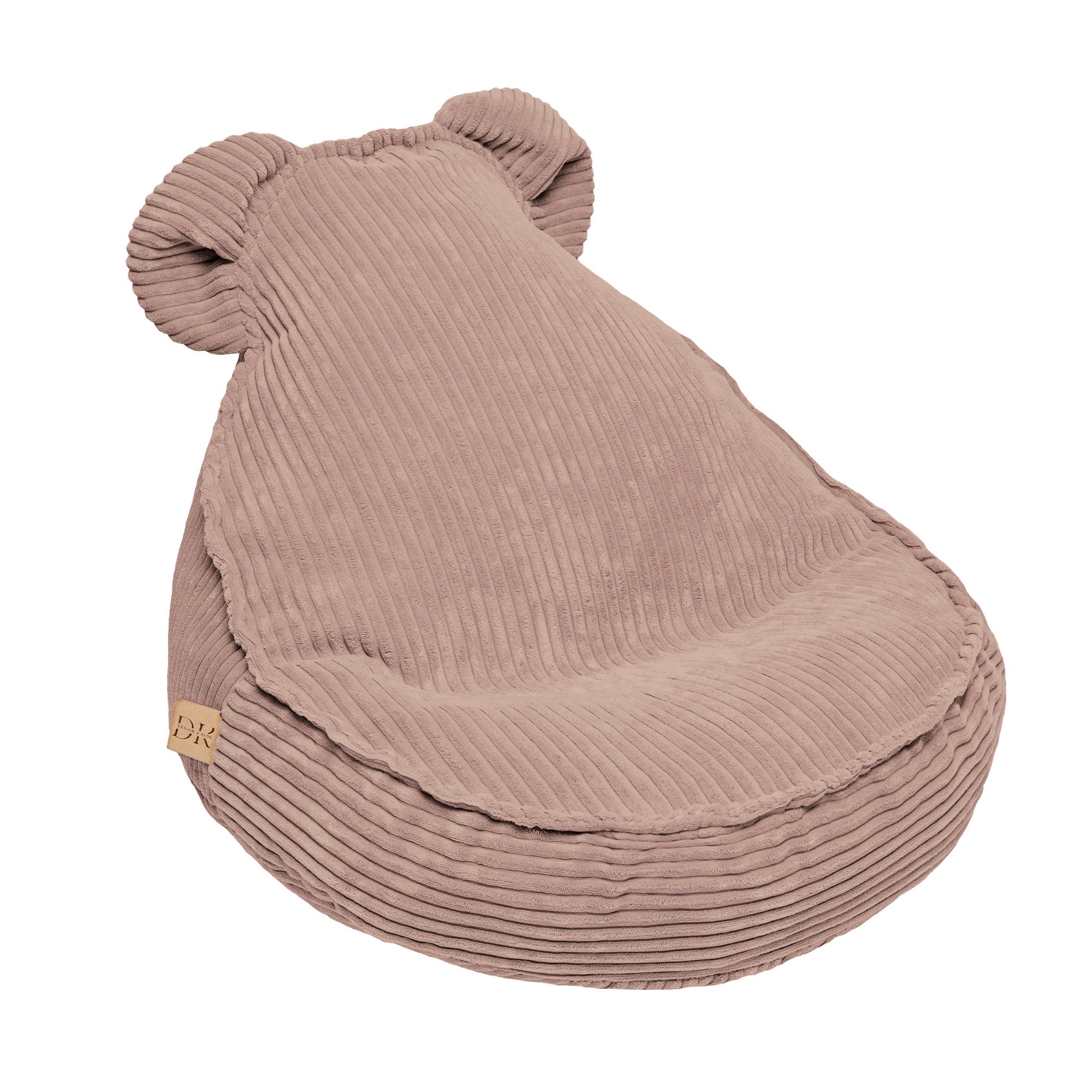 Design4Kids Kinder-Sitzsack Jewel Cord im Bär-Design