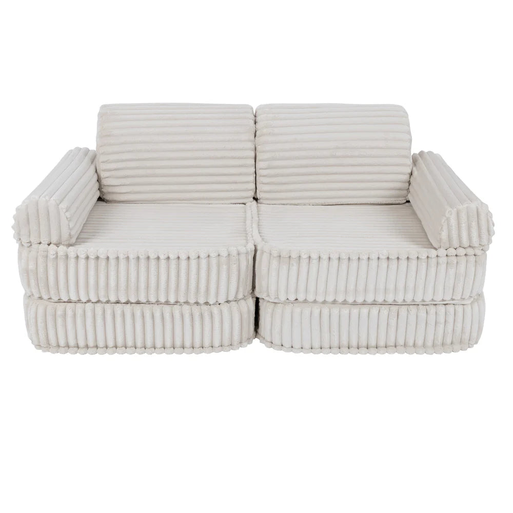 Design4Kids Mini Spielsofa Jewel Plüsch-Cord Plus